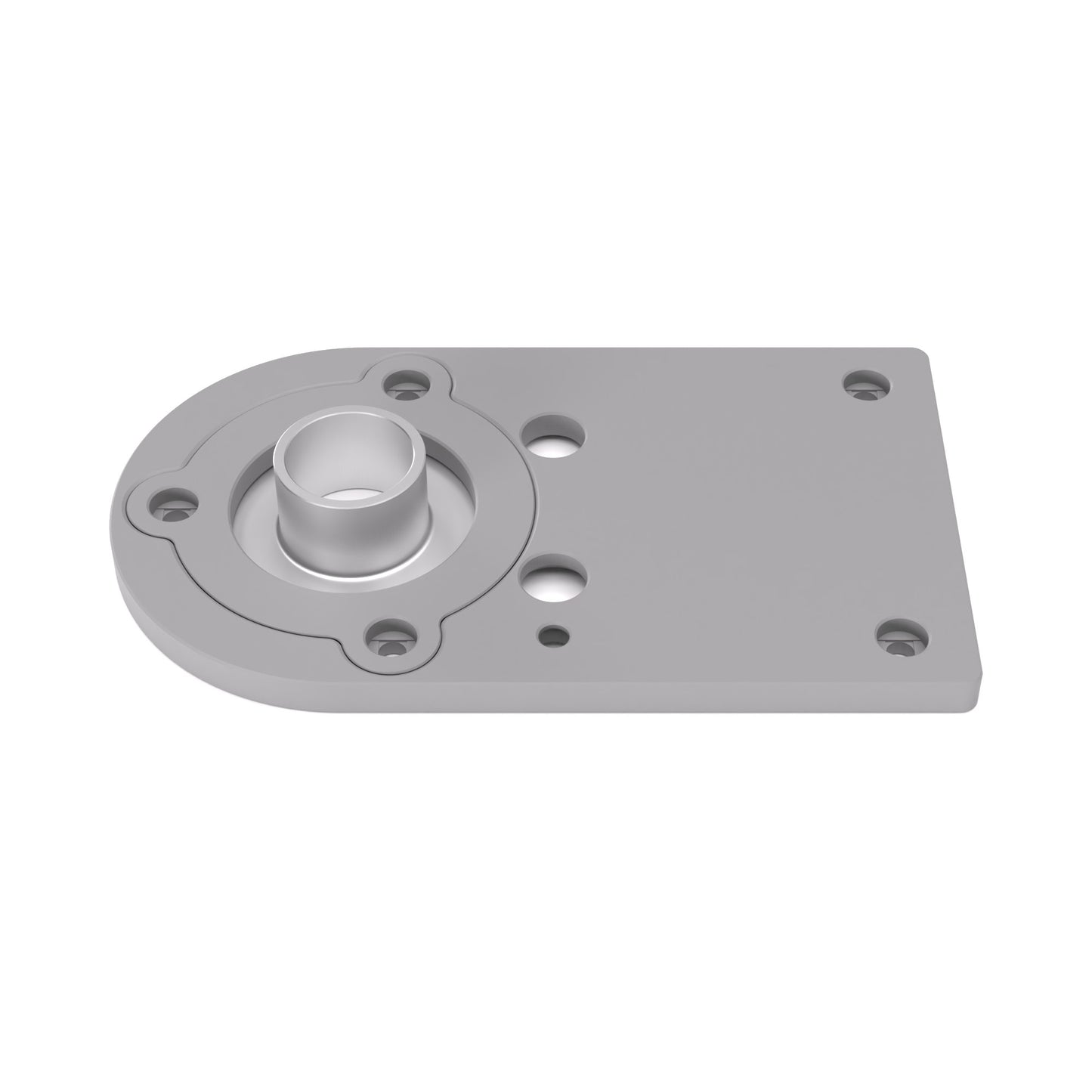 Grundplatte/Adapterplatte passend für Bosch GKF 12V-8 Kantenfräsen für Kopierhülsen