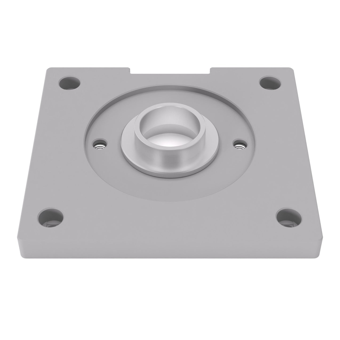 Grundplatte/Adapterplatte für Kopierhülsen passend für Bosch GKF 600 | Gleitplatte passend für Bosch Kantenfräsen