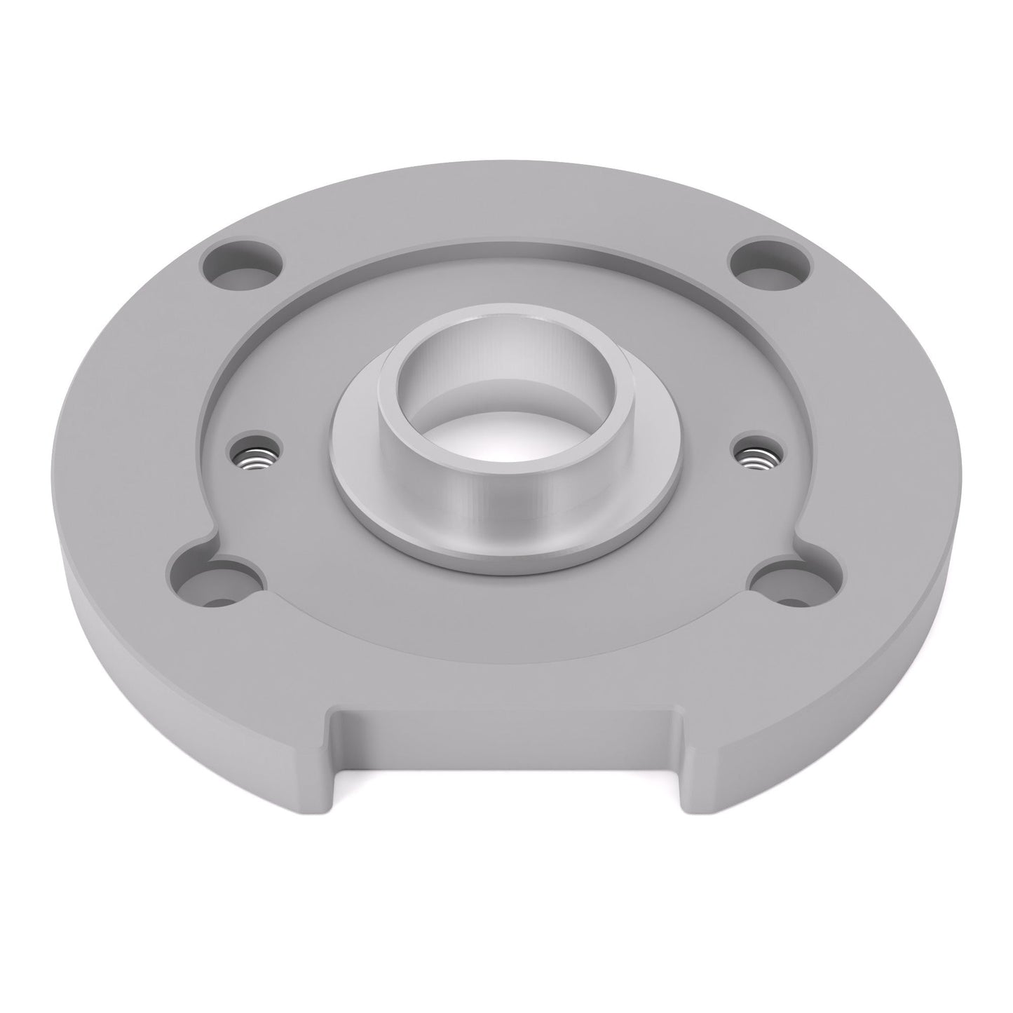 Grundplatte/Adapterplatte für Kopierhülsen passend für Makita RT0702C | Gleitplatte passend für Makita Kantenfräsen