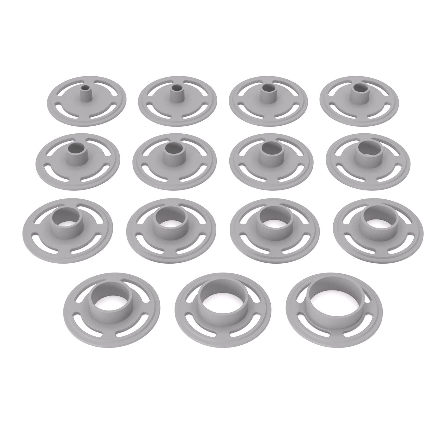 Kopierhülsen-Set passend für Makita Oberfräsen und Kantenfräsen | Kopierringe passend für Makita Fräsen - Typ A