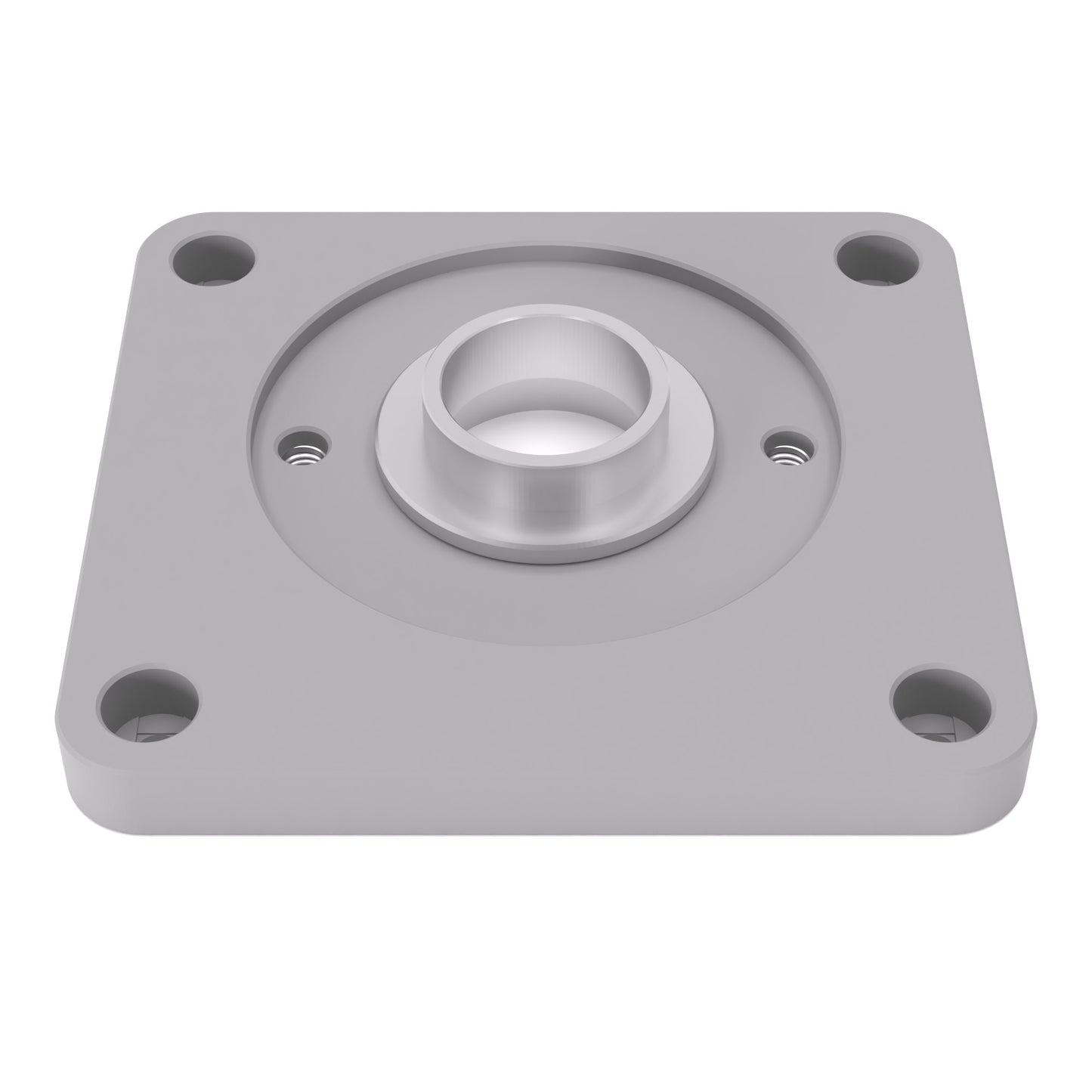 Grundplatte/Adapterplatte für Kopierhülsen passend für Bosch GLF 55-6 | Gleitplatte passend für Bosch Kantenfräsen