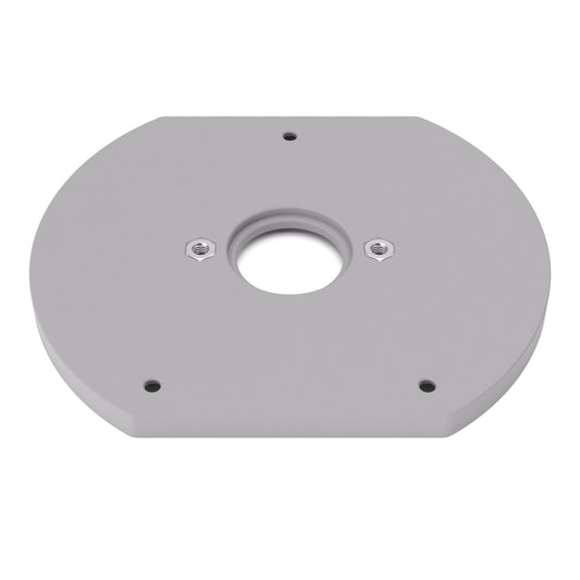 Grundplatte/Adapterplatte für Kopierhülsen passend für Bosch AdvancedTrimRouter 18V-8 Taucheinheit | Gleitplatte passend für Bosch Oberfräsen