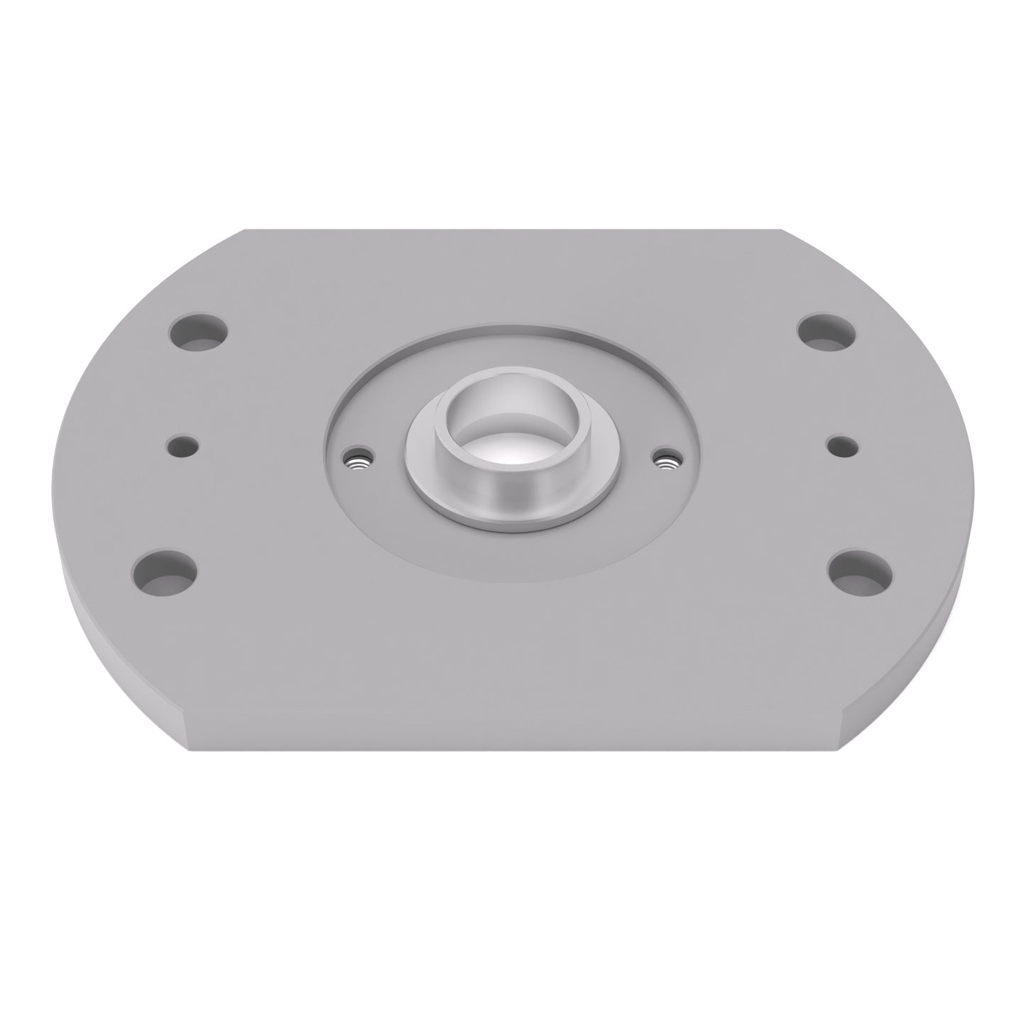 Grundplatte/Adapterplatte für Kopierhülsen passend für Makita RP0900 | Gleitplatte passend für Makita Oberfräsen