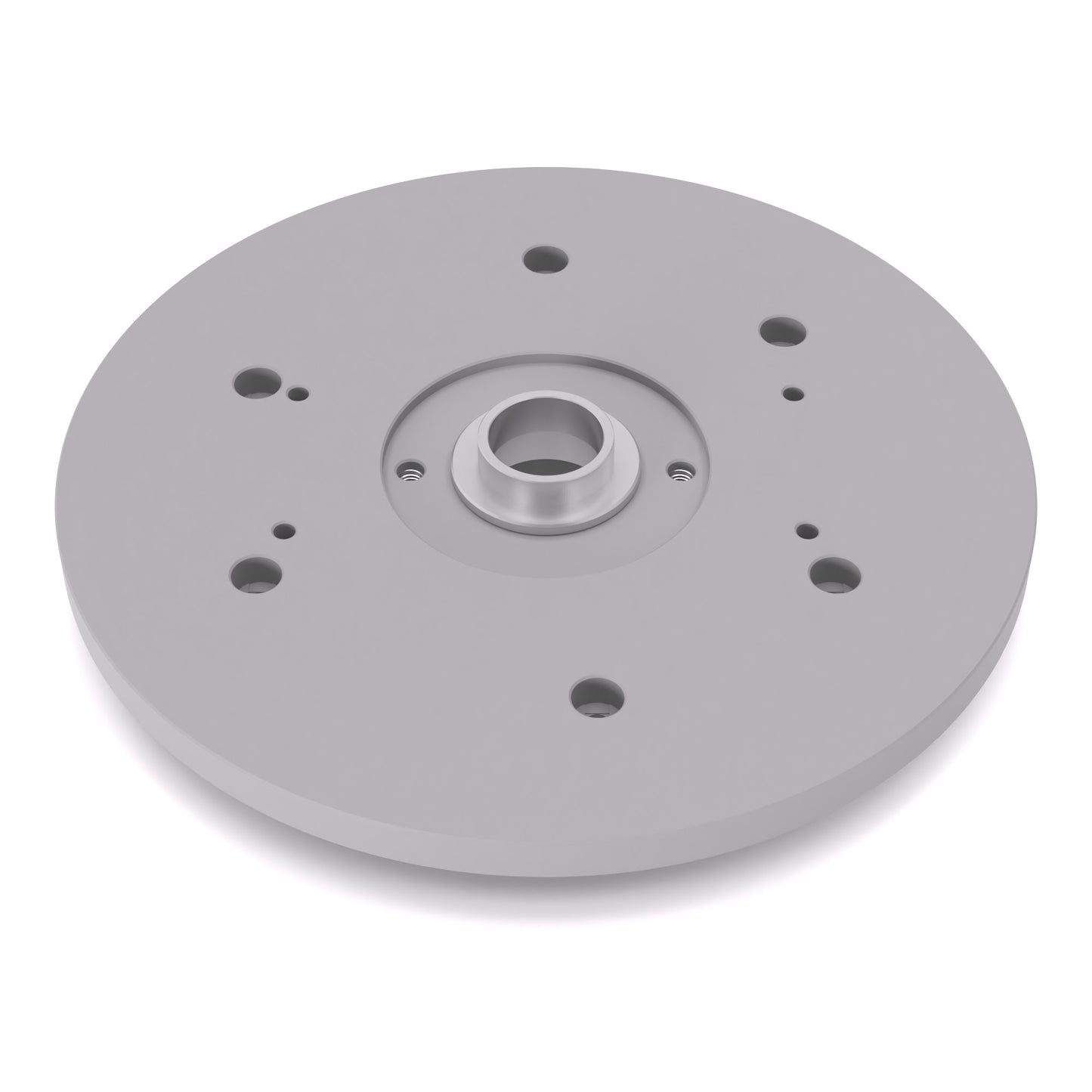Grundplatte/Adapterplatte XL-Version für Kopierhülsen passend für Bosch GOF 20-12 | Vergrößerte Gleitplatte passend für Bosch Oberfräsen