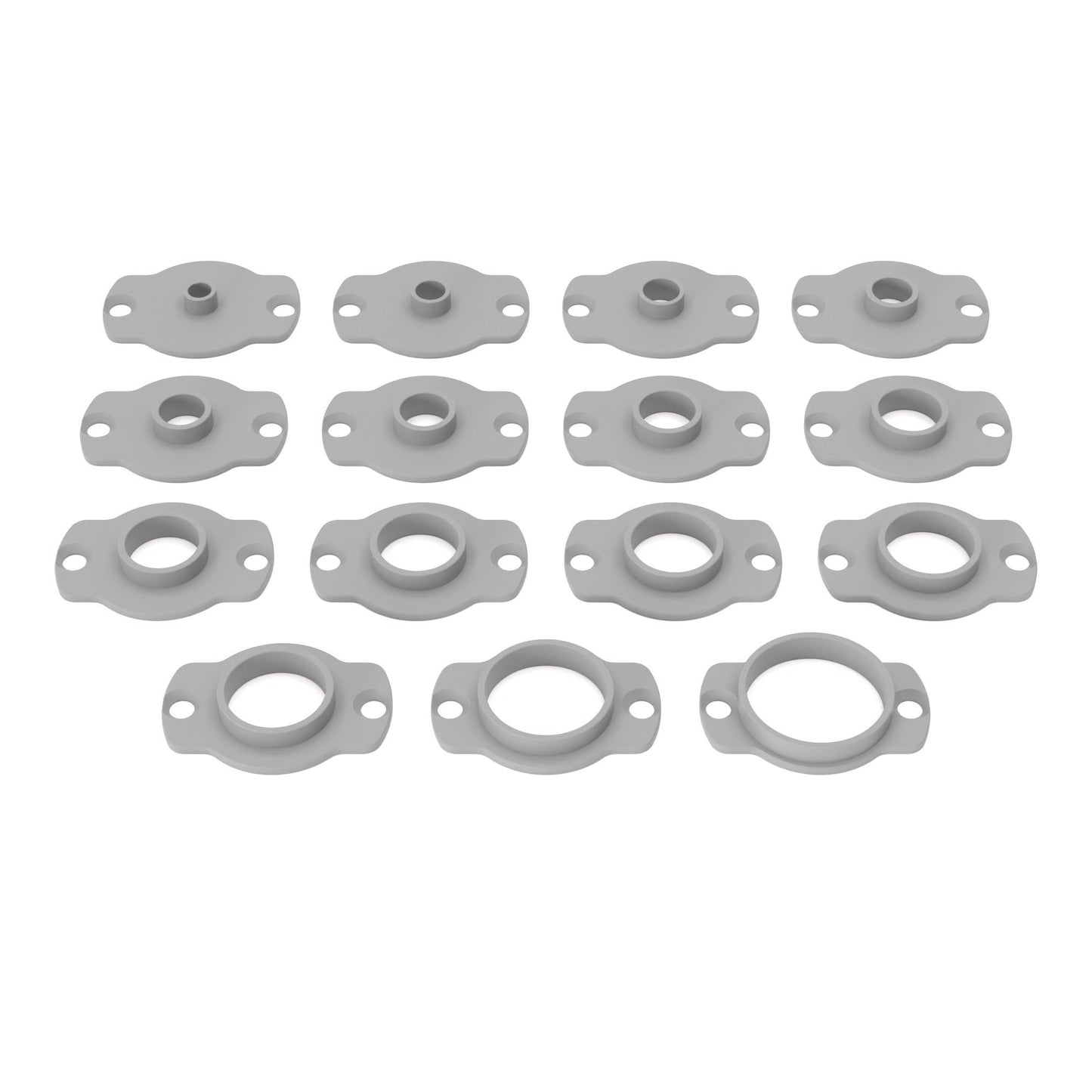 Kopierhülsen-Set passend für Einhell Oberfräsen und Kantenfräsen | Kopierringe passend für Einhell Fräsen - Typ A