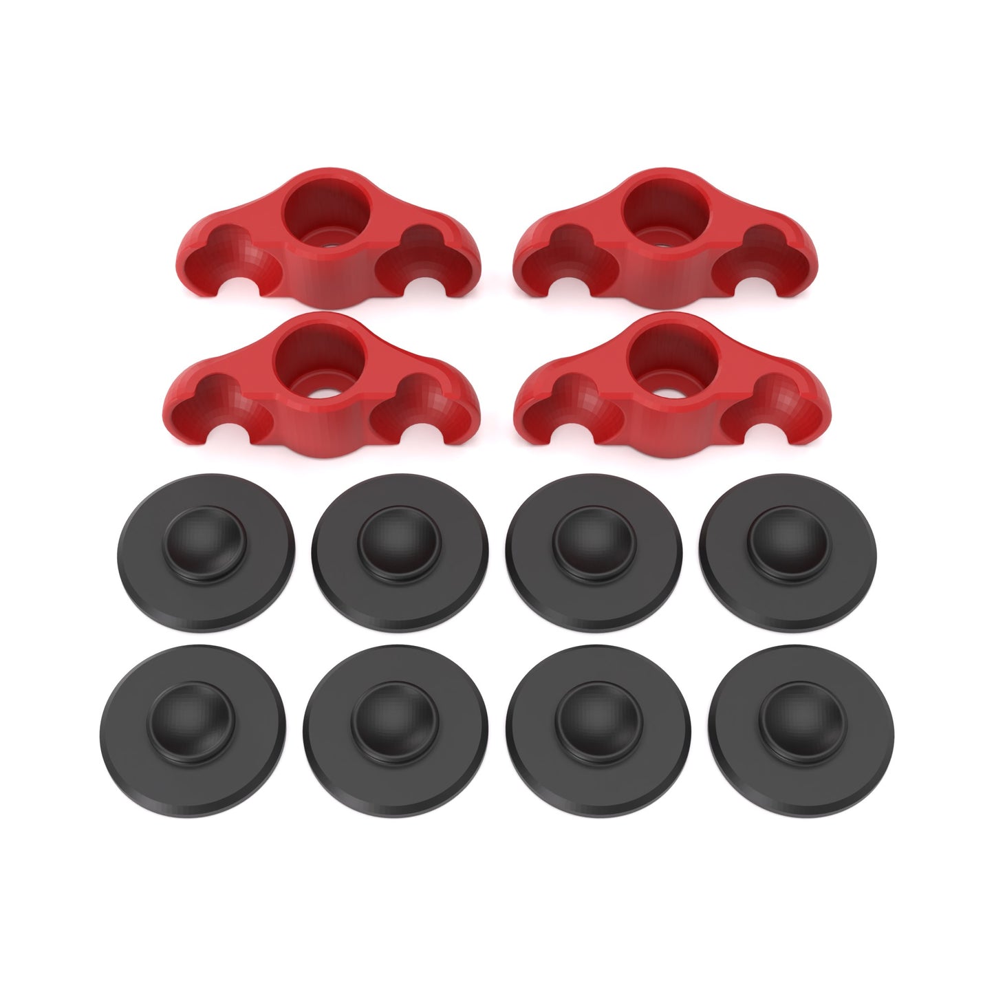Rocker Plate-Füße passend für Wahoo Kickr Core | Zubehör für passend für Wahoo Kickr Core