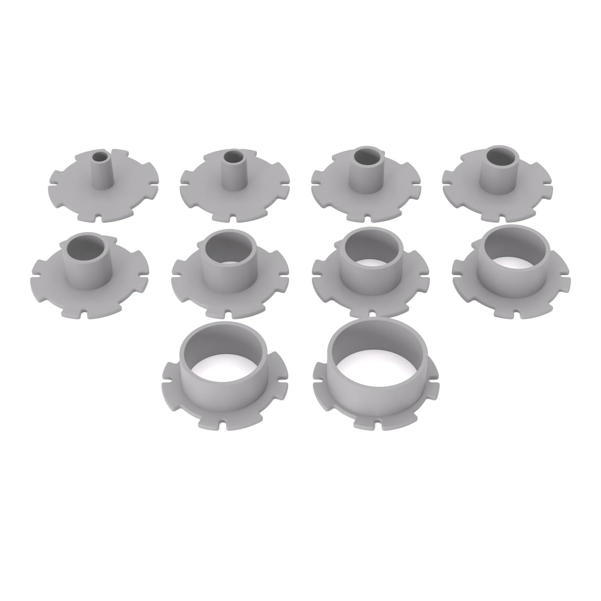 Kopierhülsen-Set passend für Bosch Oberfräsen und Kantenfräsen | Kopierringe passend für Bosch Fräsen - Typ A