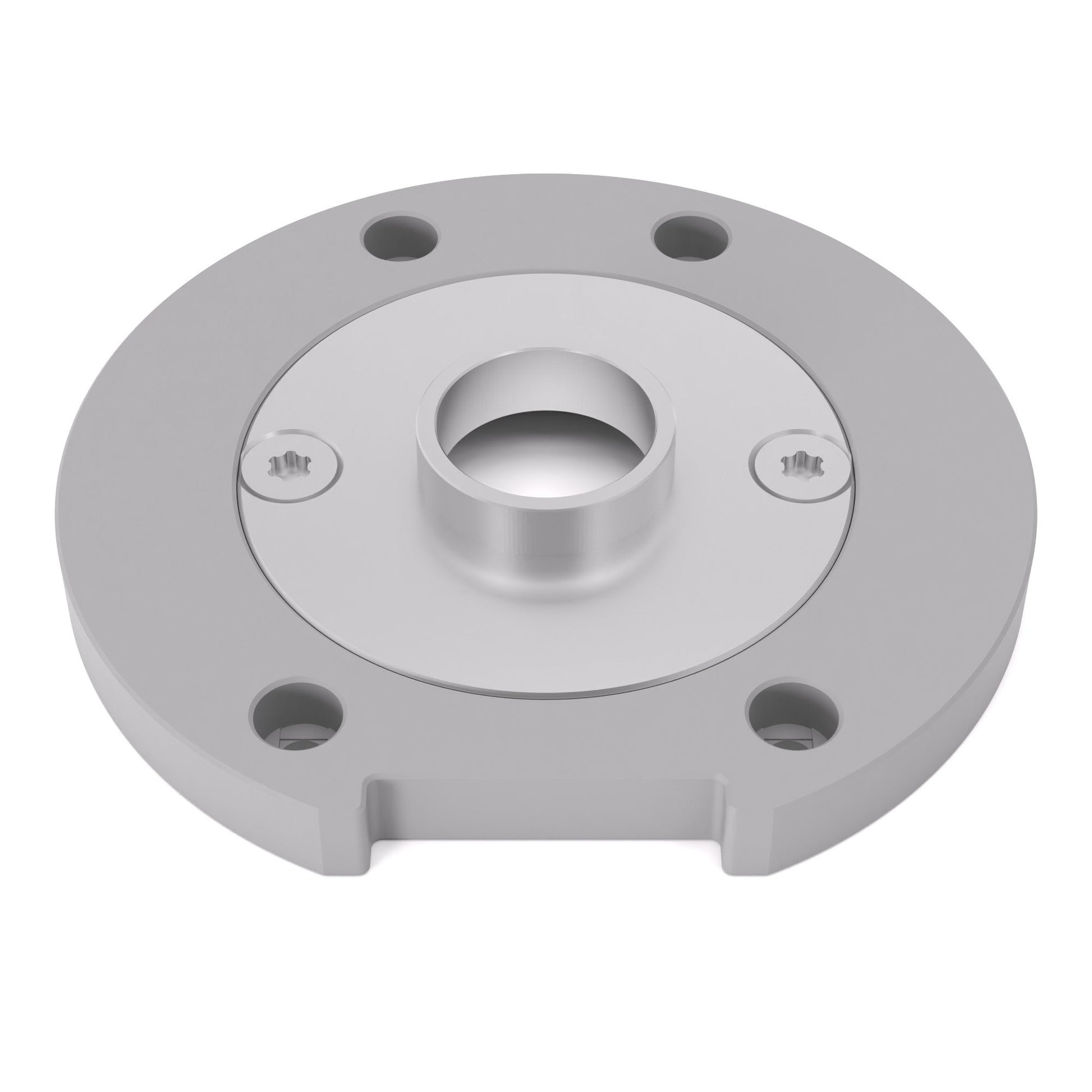 Grundplatte/Adapterplatte für Kopierhülsen passend für Bosch GKF 18V-8 | Gleitplatte passend für Bosch Kantenfräsen