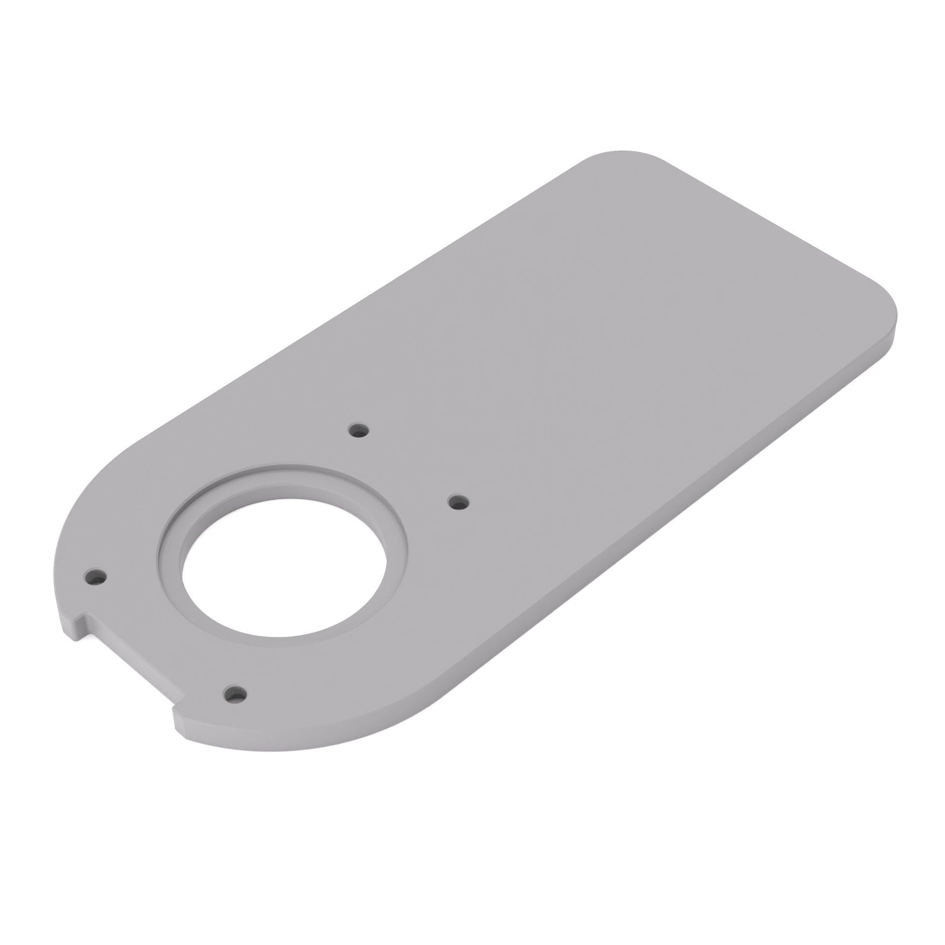 Grundplatte XL-Version passend für Bosch GKF 18V-8 | Vergrößerte Gleitplatte passend für Bosch Kantenfräsen