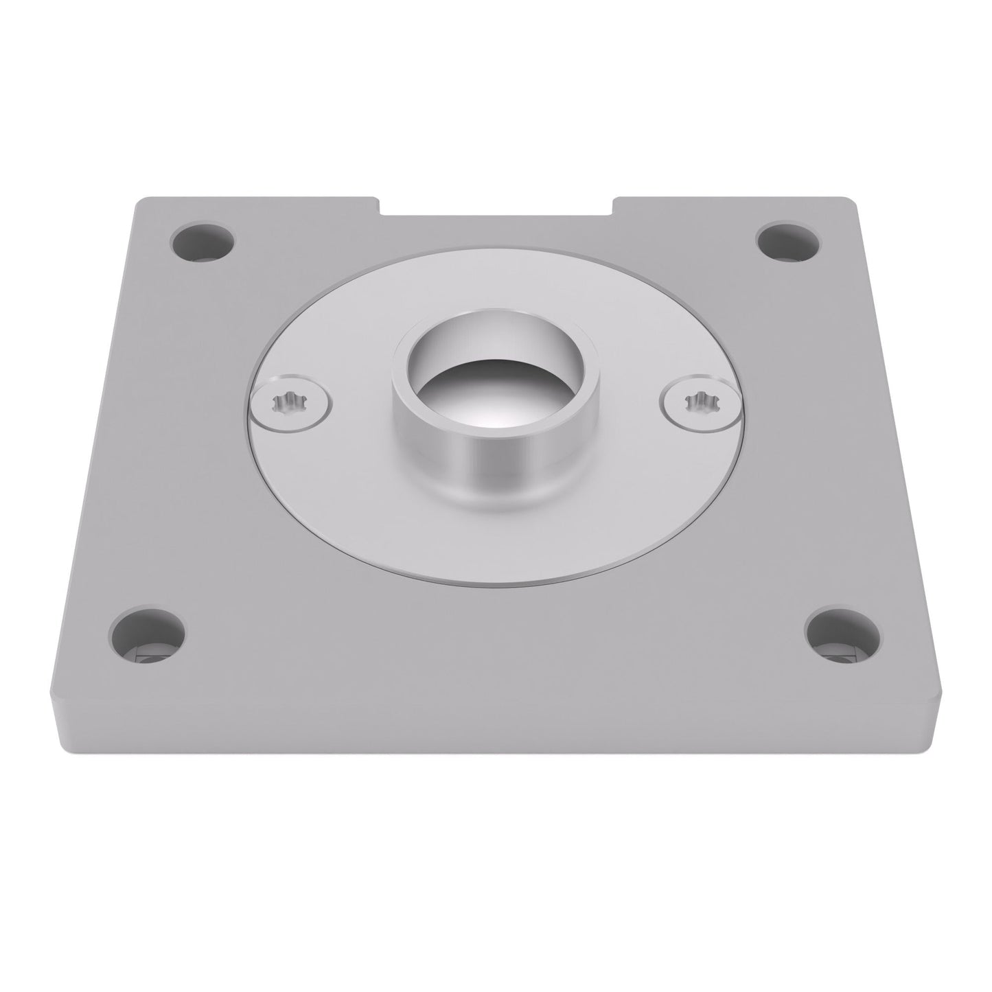 Grundplatte/Adapterplatte für Kopierhülsen passend für Bosch GKF 600 | Gleitplatte passend für Bosch Kantenfräsen