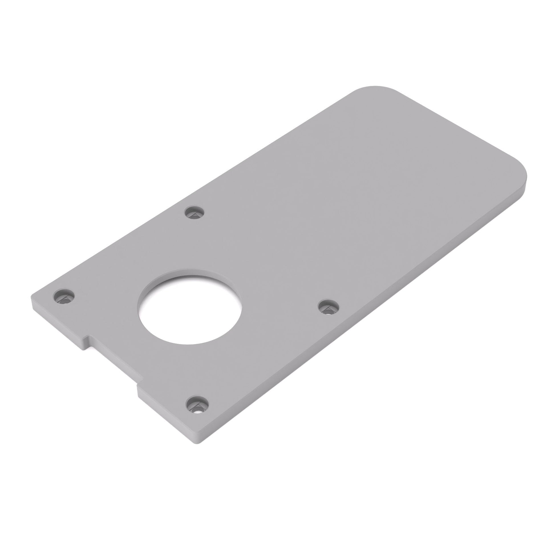 Grundplatte XL-Version passend für Bosch GKF 600 | Vergrößerte Gleitplatte passend für Bosch Kantenfräsen