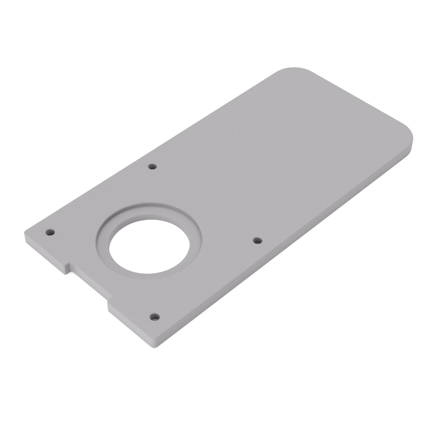 Grundplatte XL-Version passend für Bosch GKF 600 | Vergrößerte Gleitplatte passend für Bosch Kantenfräsen