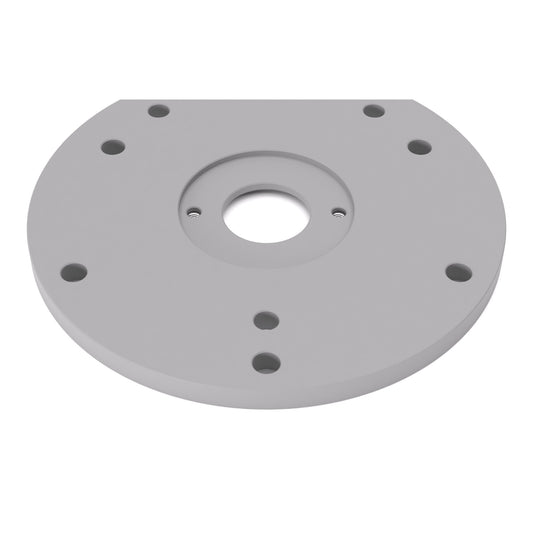 Grundplatte/Adapterplatte für Kopierhülsen passend für Bosch POF 1200 AE/1400 ACE | Gleitplatte passend für Bosch Oberfräsen