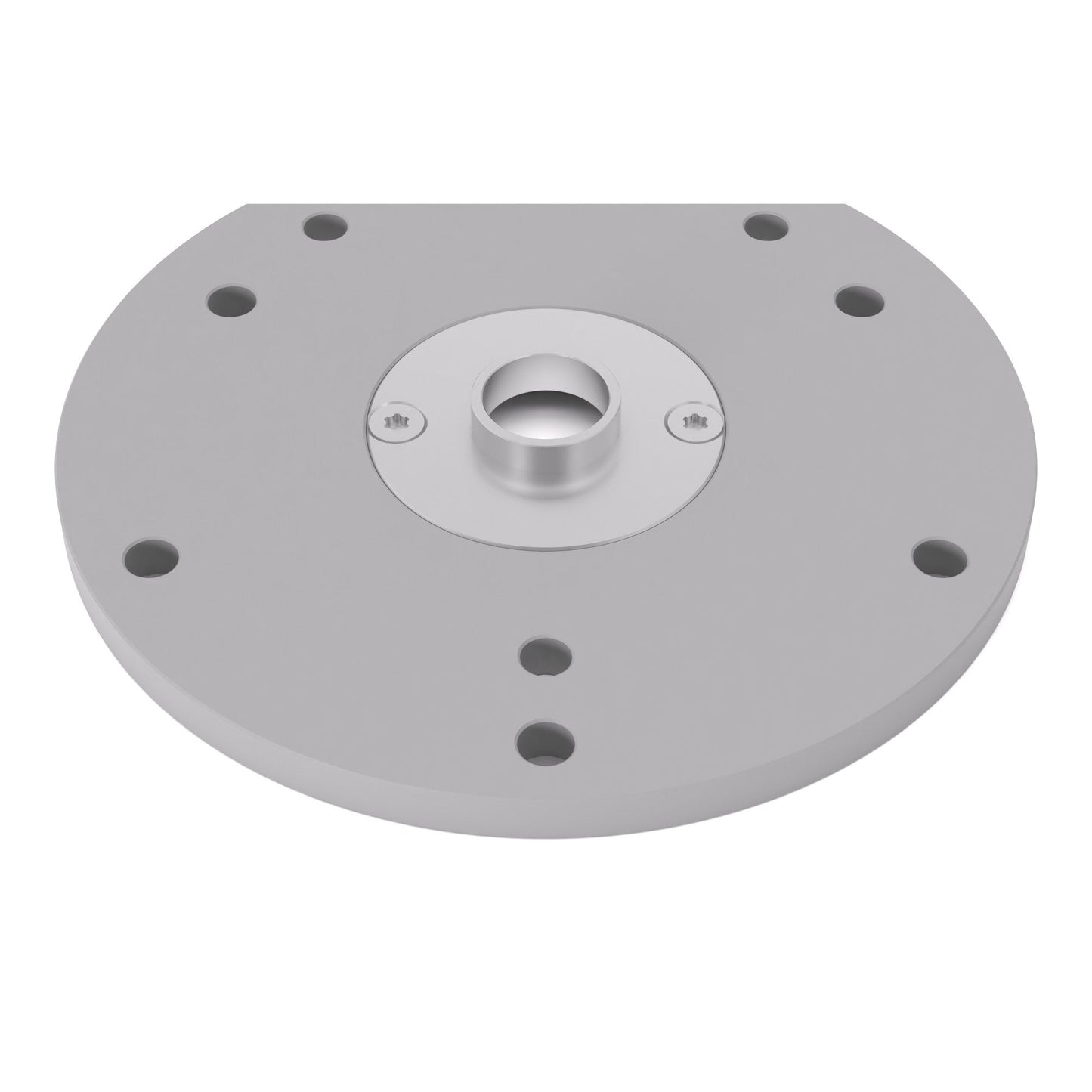 Grundplatte/Adapterplatte für Kopierhülsen passend für Bosch POF 1200 AE/1400 ACE | Gleitplatte passend für Bosch Oberfräsen