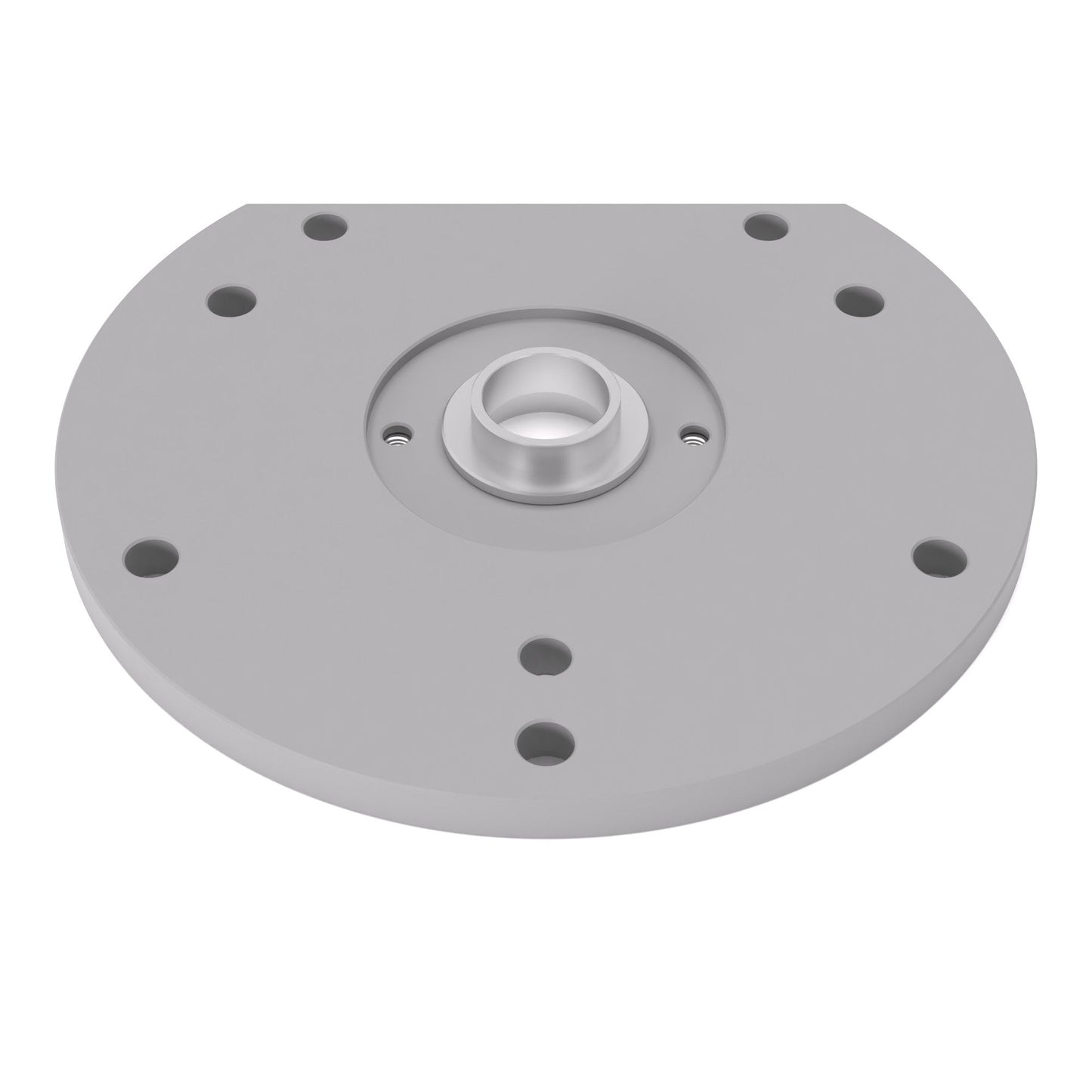 Grundplatte/Adapterplatte für Kopierhülsen passend für Bosch POF 1200 AE/1400 ACE | Gleitplatte passend für Bosch Oberfräsen