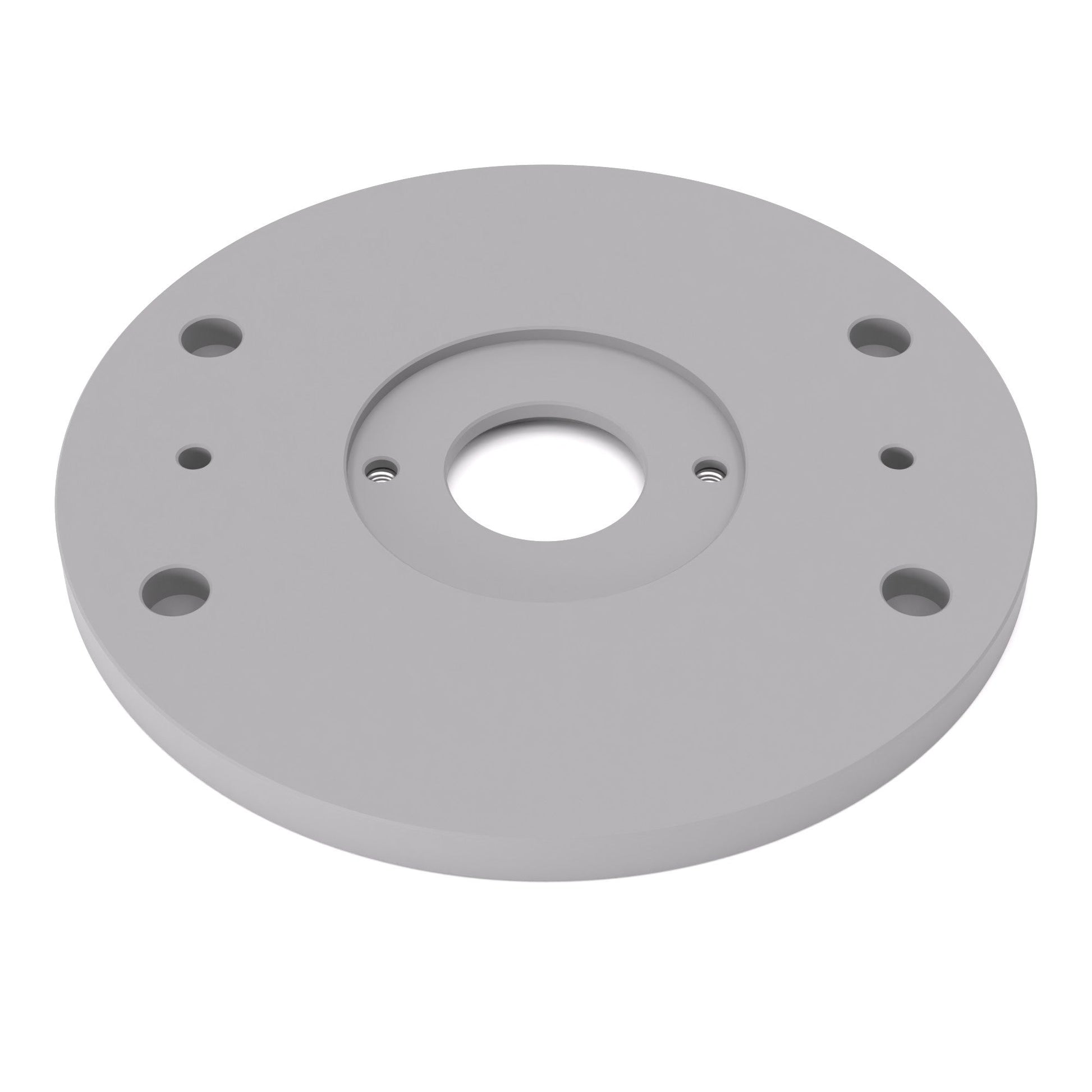 Grundplatte/Adapterplatte XL-Version für Kopierhülsen passend für Makita 195563-0 | Vergrößerte Gleitplatte passend für Makita Oberfräsen