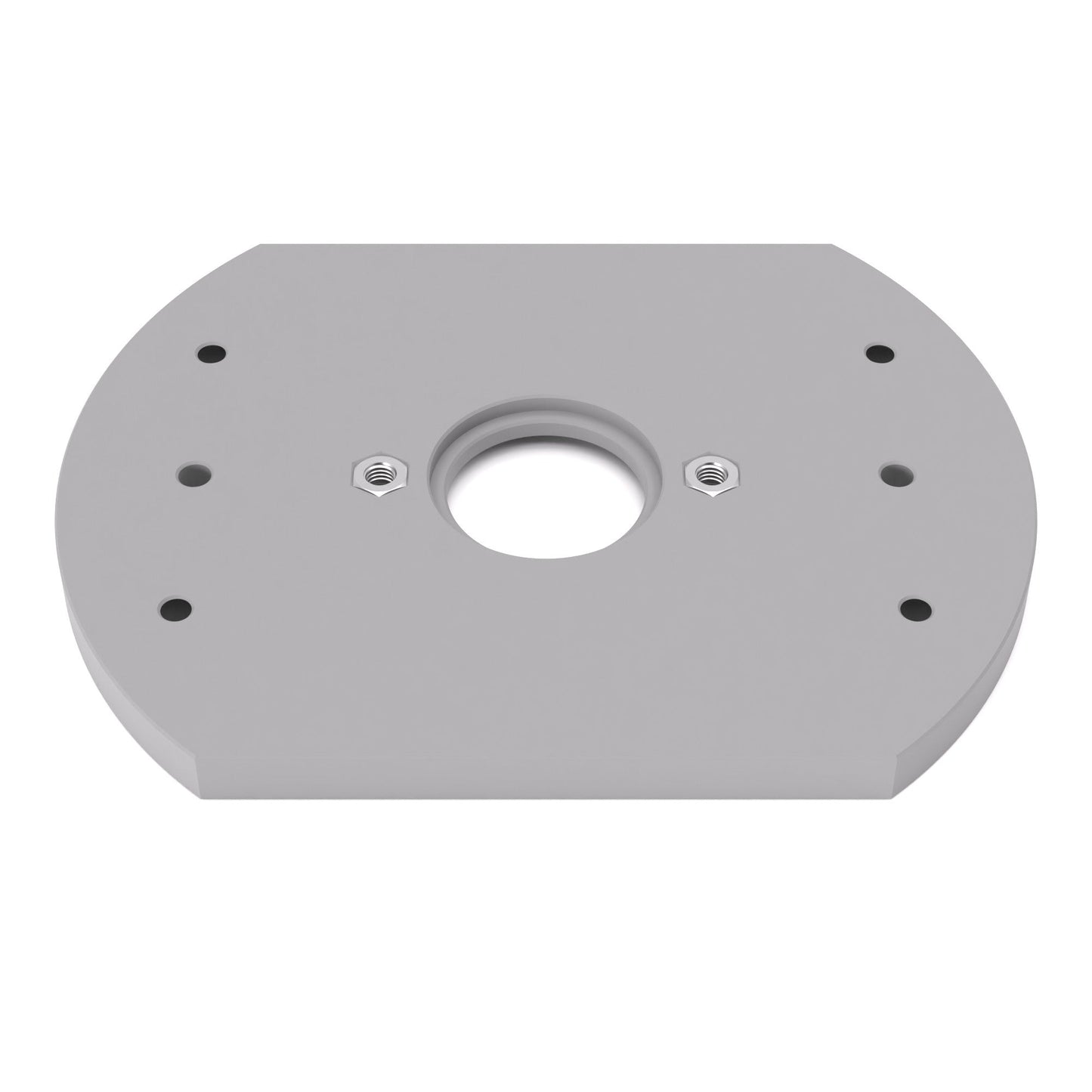 Grundplatte/Adapterplatte für Kopierhülsen passend für Makita RP0900 | Gleitplatte passend für Makita Oberfräsen