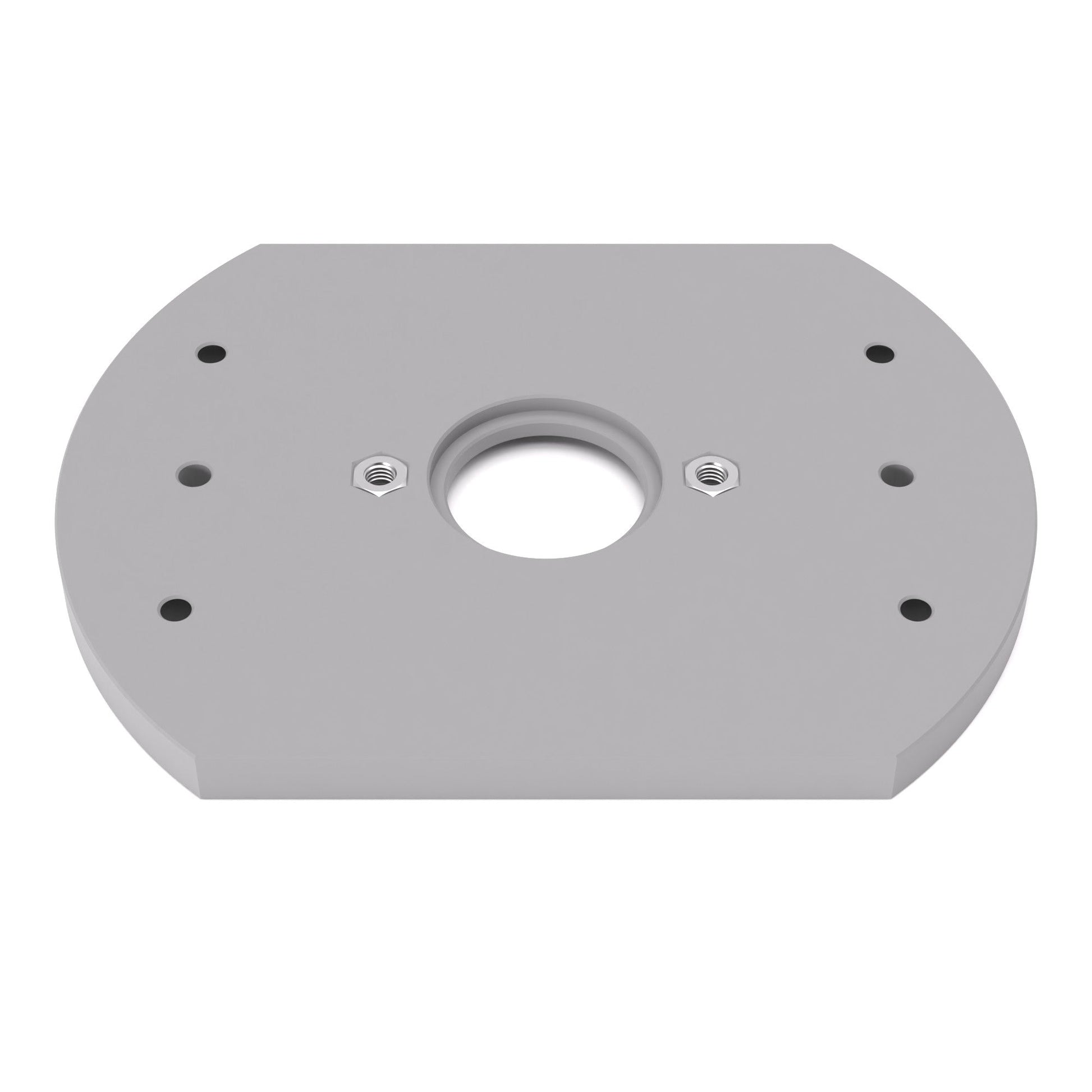 Grundplatte/Adapterplatte für Kopierhülsen passend für Makita RP0900 | Gleitplatte passend für Makita Oberfräsen