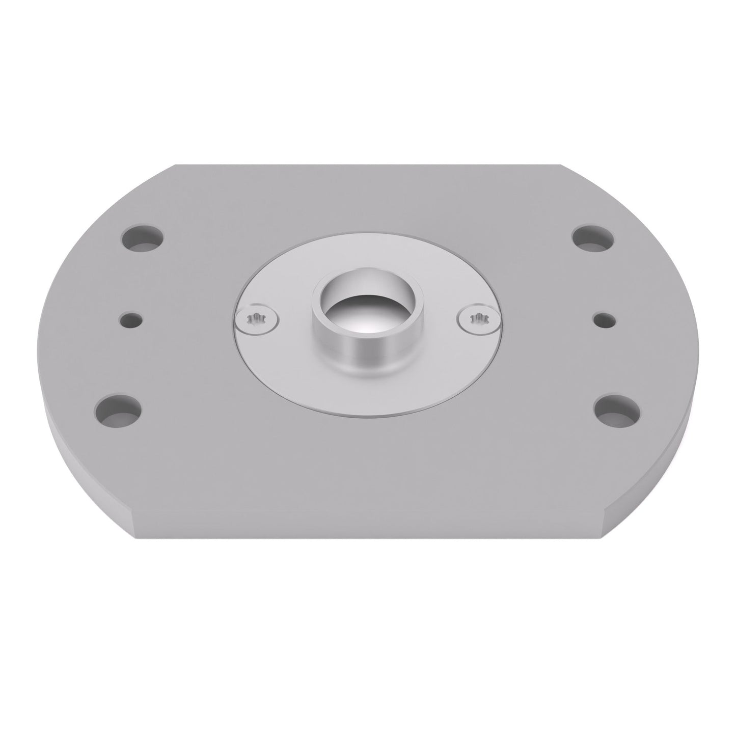 Grundplatte/Adapterplatte für Kopierhülsen passend für Makita 195563-0 | Gleitplatte passend für Makita Oberfräsen
