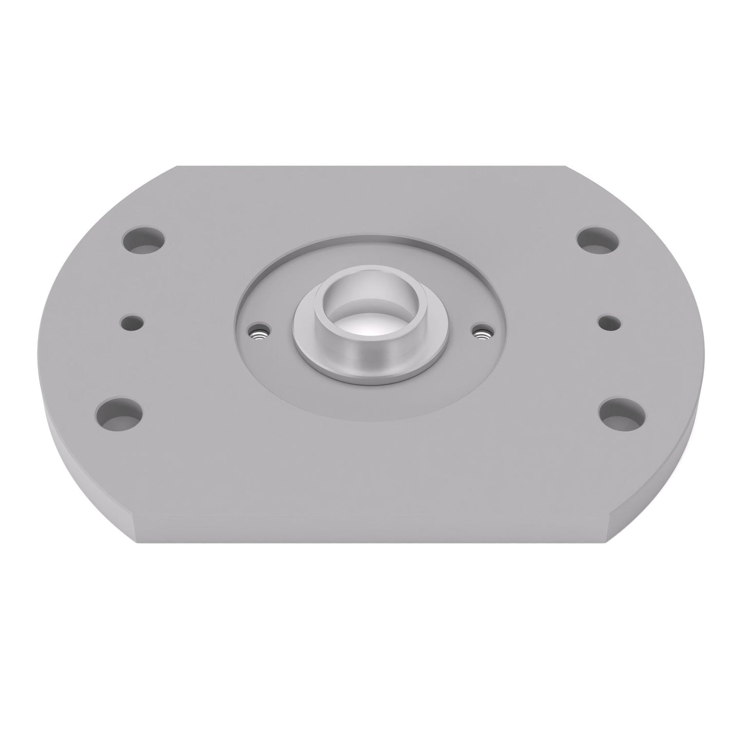 Grundplatte/Adapterplatte für Kopierhülsen passend für Makita RP0900 | Gleitplatte passend für Makita Oberfräsen