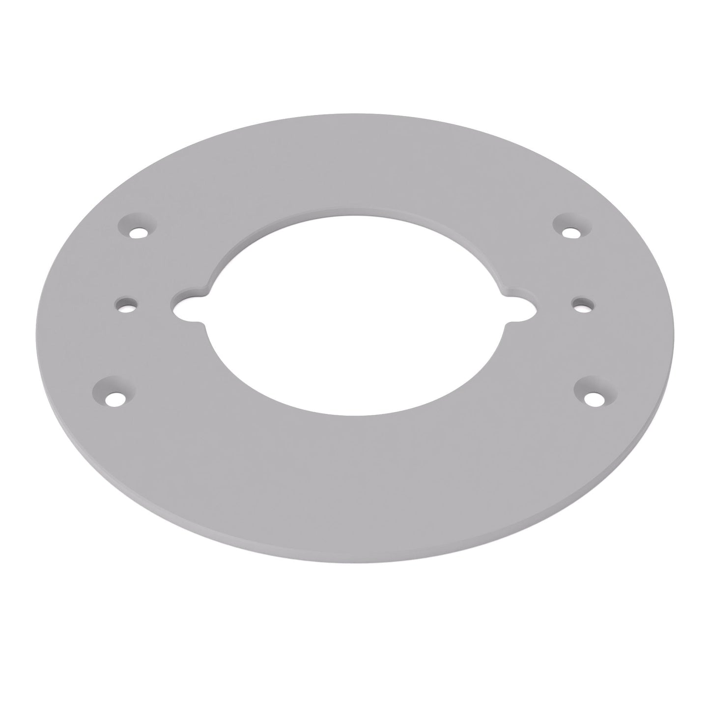 Grundplatte XL-Version passend für Makita 195563-0 | Vergrößerte Gleitplatte passend für Makita Oberfräsen