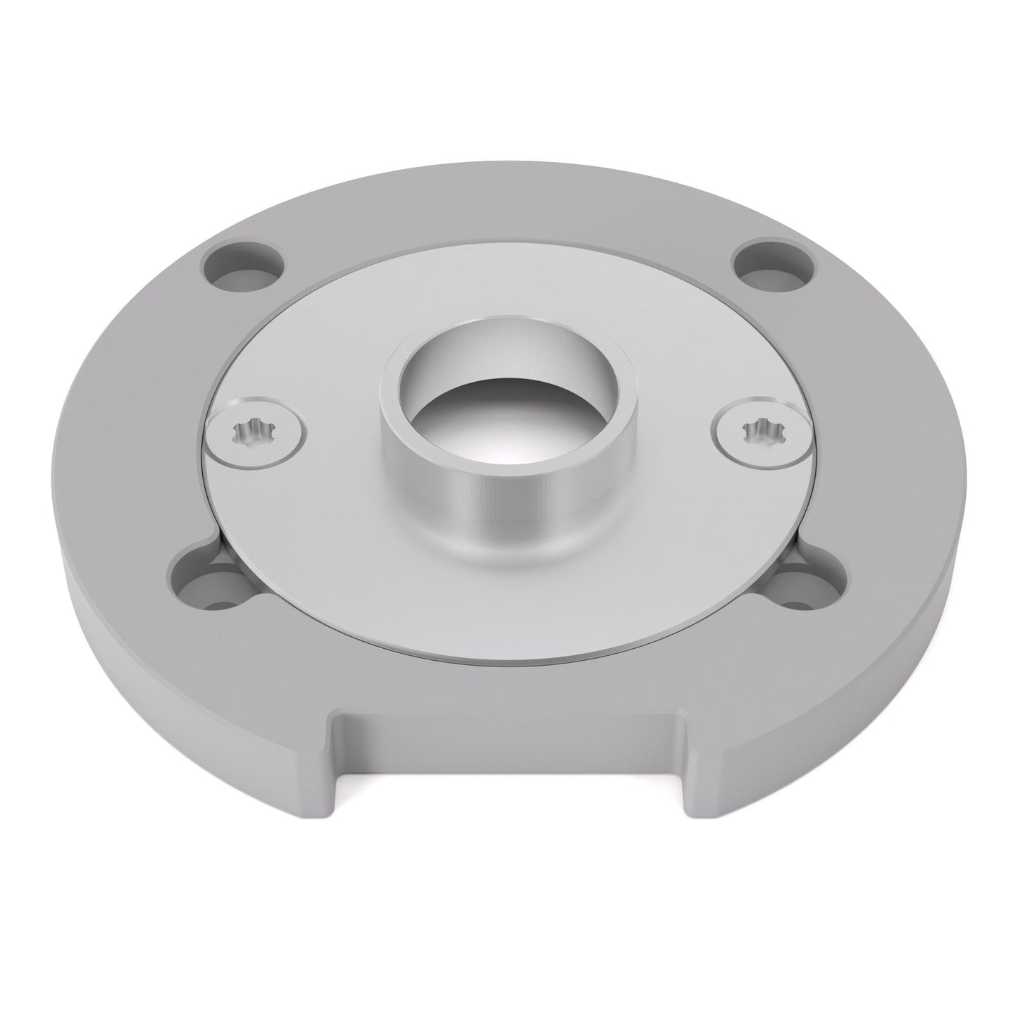 Grundplatte/Adapterplatte für Kopierhülsen passend für Makita RT0702C | Gleitplatte passend für Makita Kantenfräsen