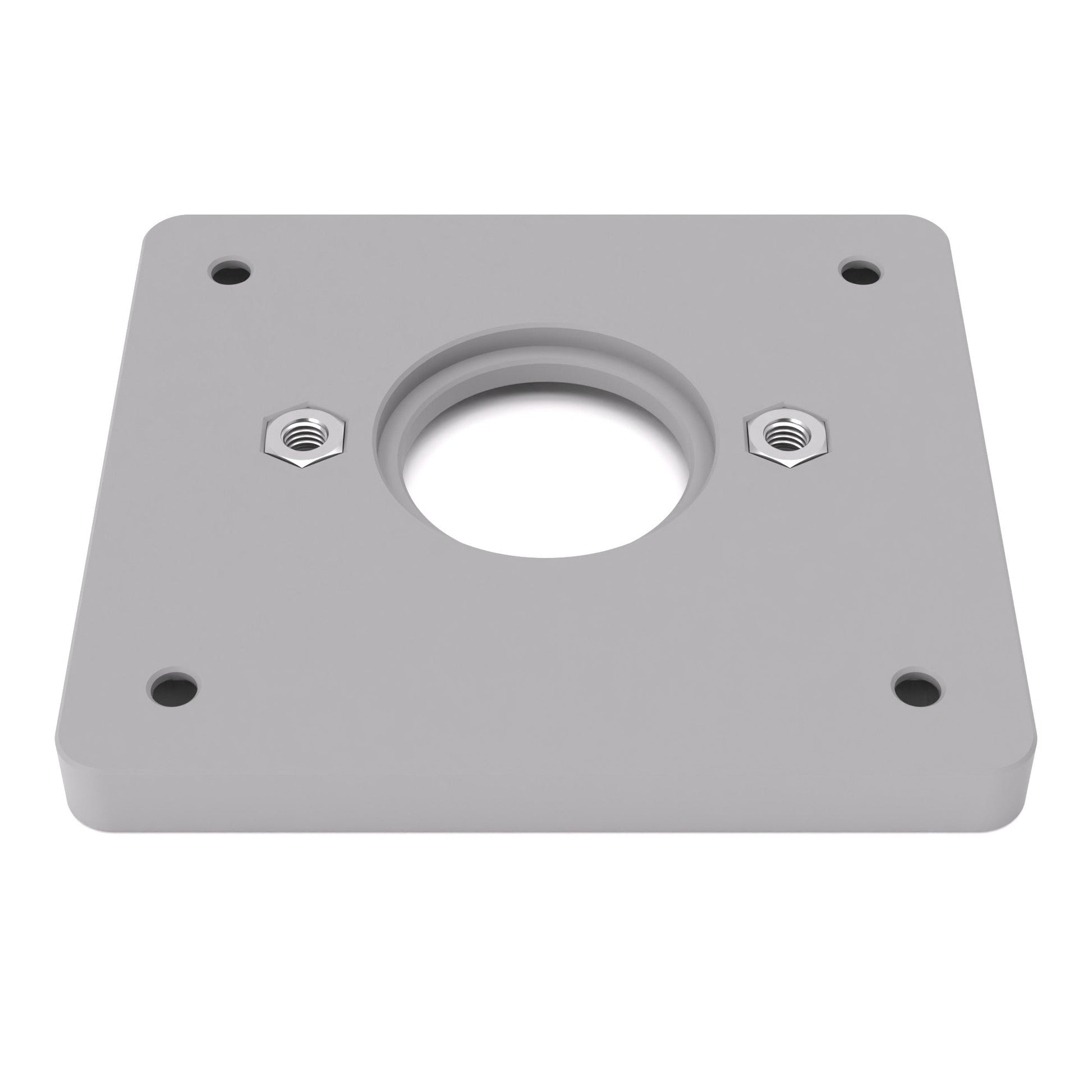 Grundplatte/Adapterplatte für Kopierhülsen passend für Makita DRT52 | Gleitplatte passend für Makita Kantenfräsen