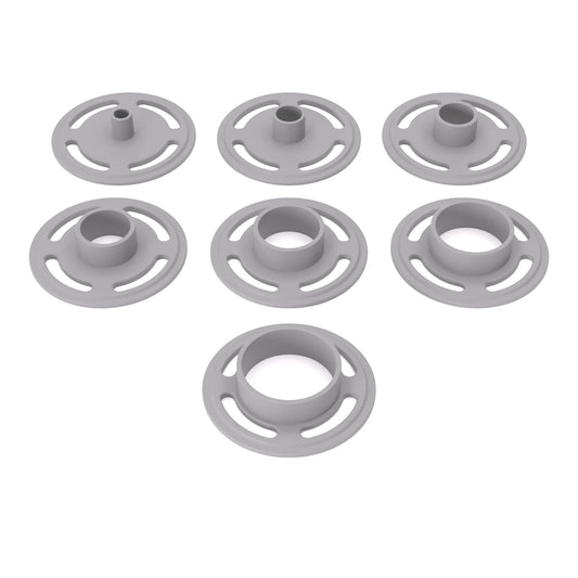 Kopierhülsen-Set passend für Makita Oberfräsen und Kantenfräsen | Kopierringe passend für Makita Fräsen - Typ A