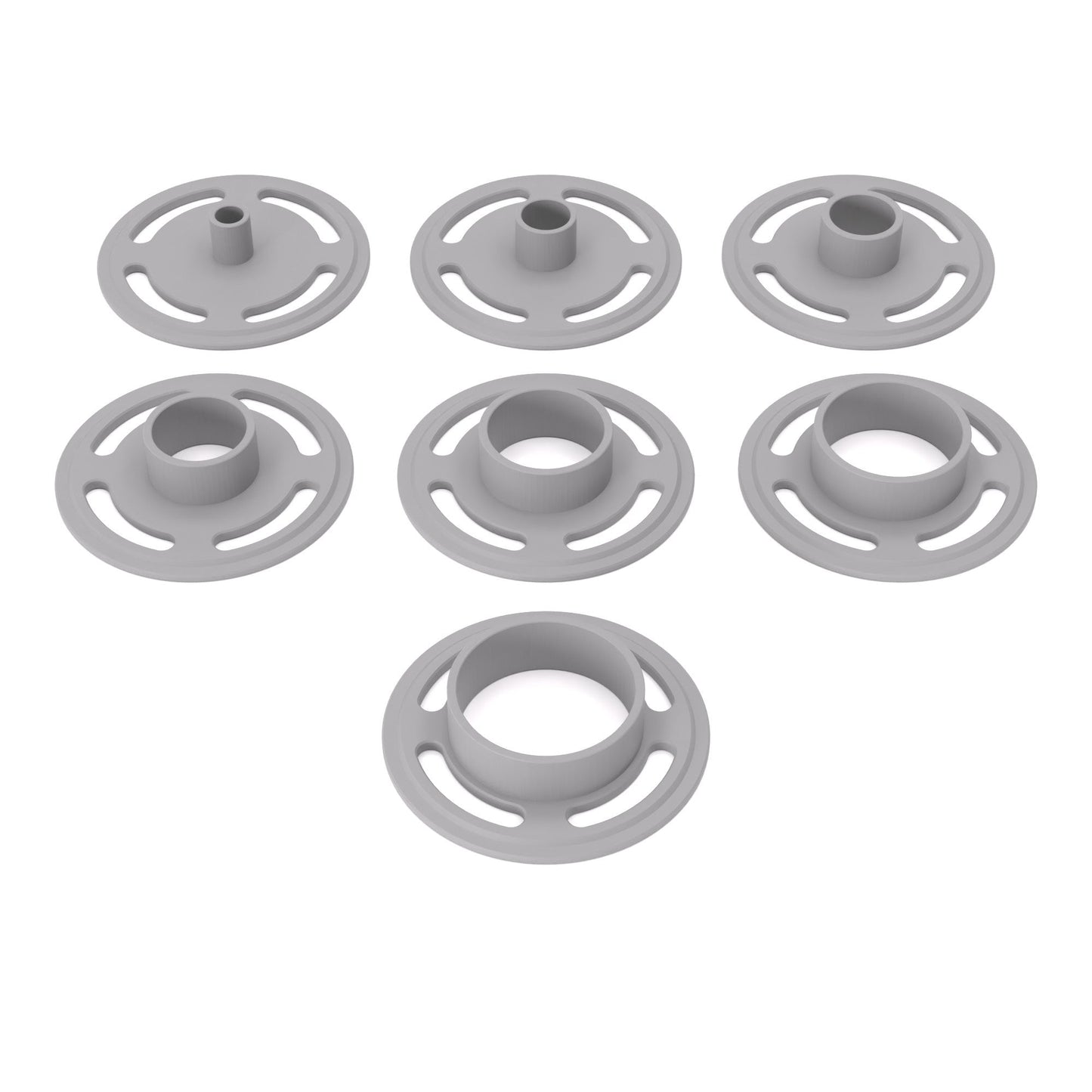 Kopierhülsen-Set passend für Makita Oberfräsen und Kantenfräsen | Kopierringe passend für Makita Fräsen - Typ A