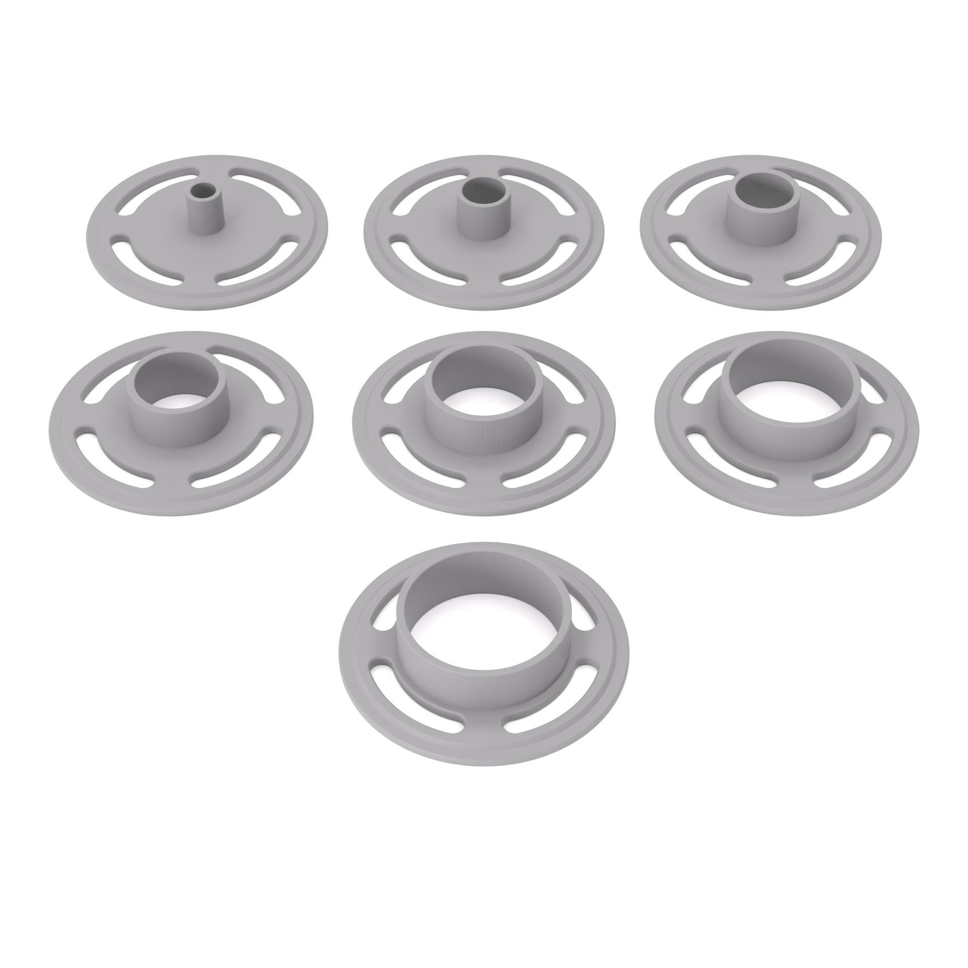 Kopierhülsen-Set passend für Makita Oberfräsen und Kantenfräsen | Kopierringe passend für Makita Fräsen - Typ A