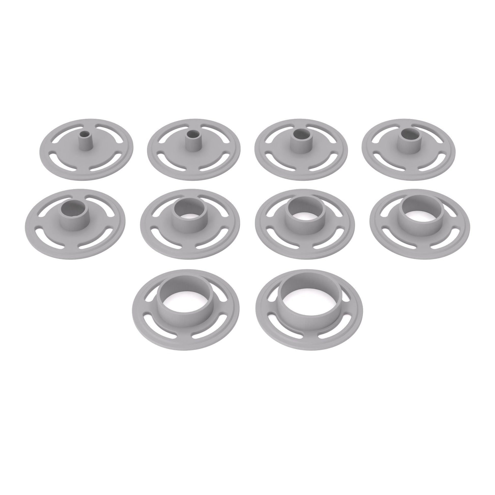 Kopierhülsen-Set passend für Makita Oberfräsen und Kantenfräsen | Kopierringe passend für Makita Fräsen - Typ A