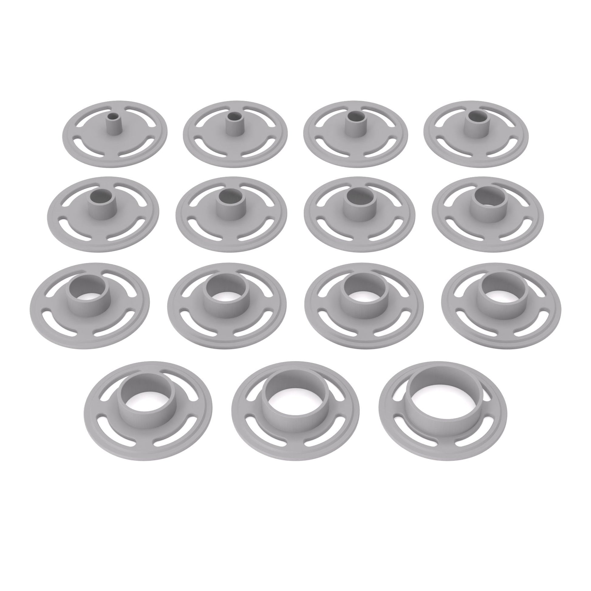 Kopierhülsen-Set passend für Makita Oberfräsen und Kantenfräsen | Kopierringe passend für Makita Fräsen - Typ A