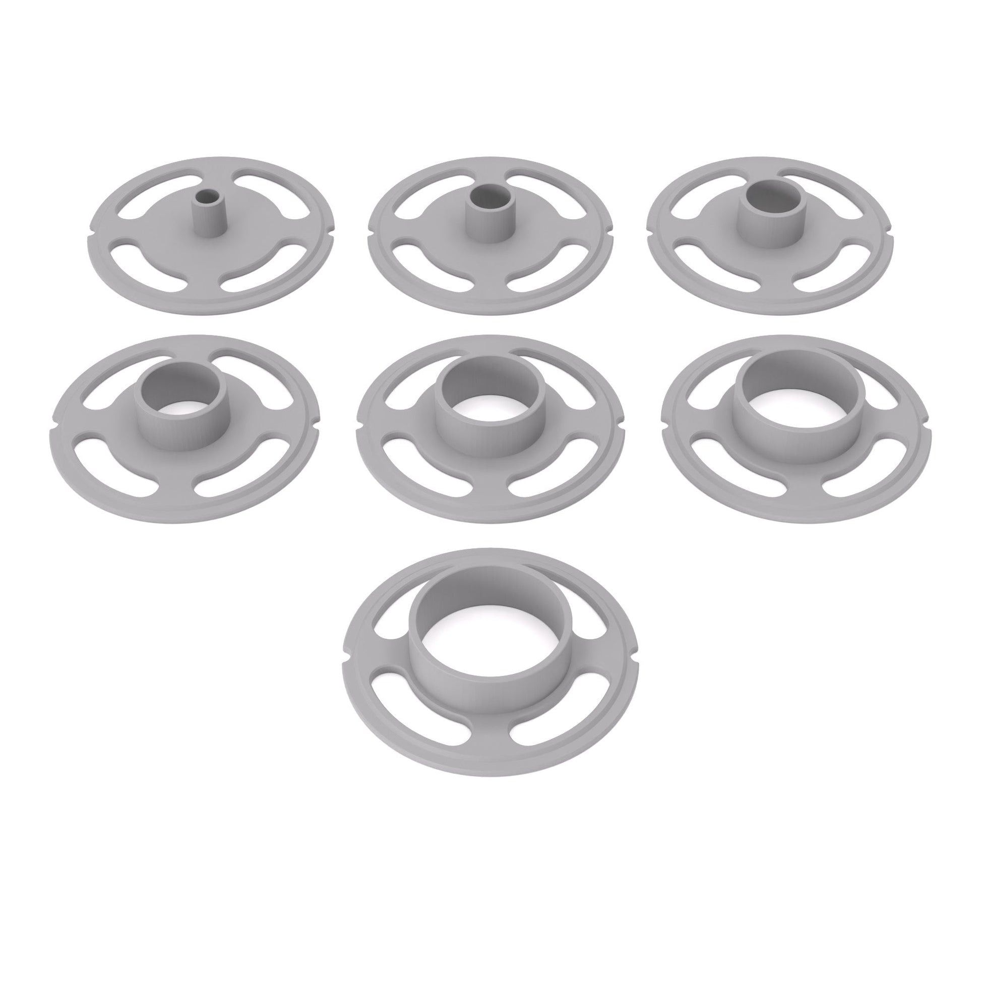 Kopierhülsen-Set passend für Makita Oberfräsen und Kantenfräsen | Kopierringe passend für Makita Fräsen - Typ B