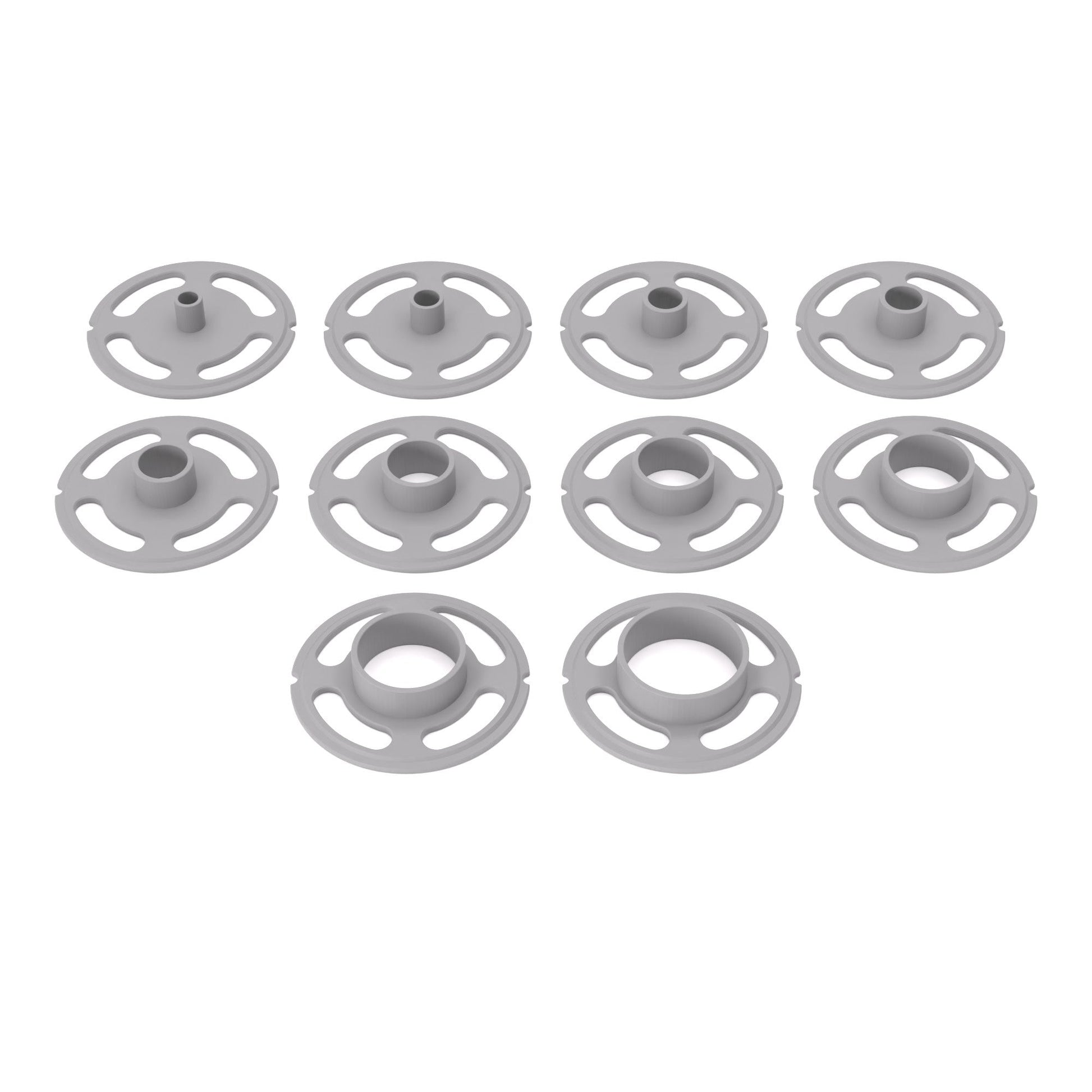 Kopierhülsen-Set passend für Makita Oberfräsen und Kantenfräsen | Kopierringe passend für Makita Fräsen - Typ B