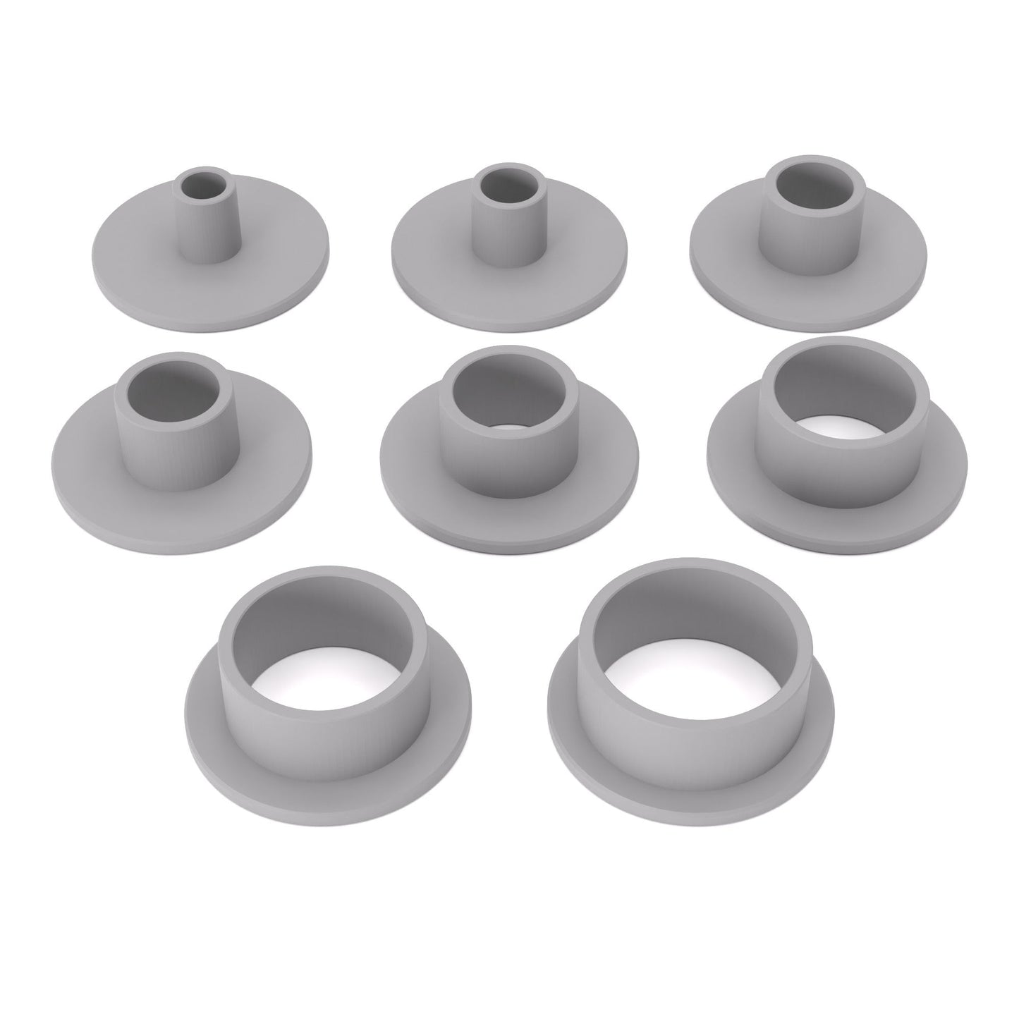 Kopierhülsen-Set passend für Makita Oberfräsen und Kantenfräsen | Kopierringe passend für Makita Fräsen - Typ C