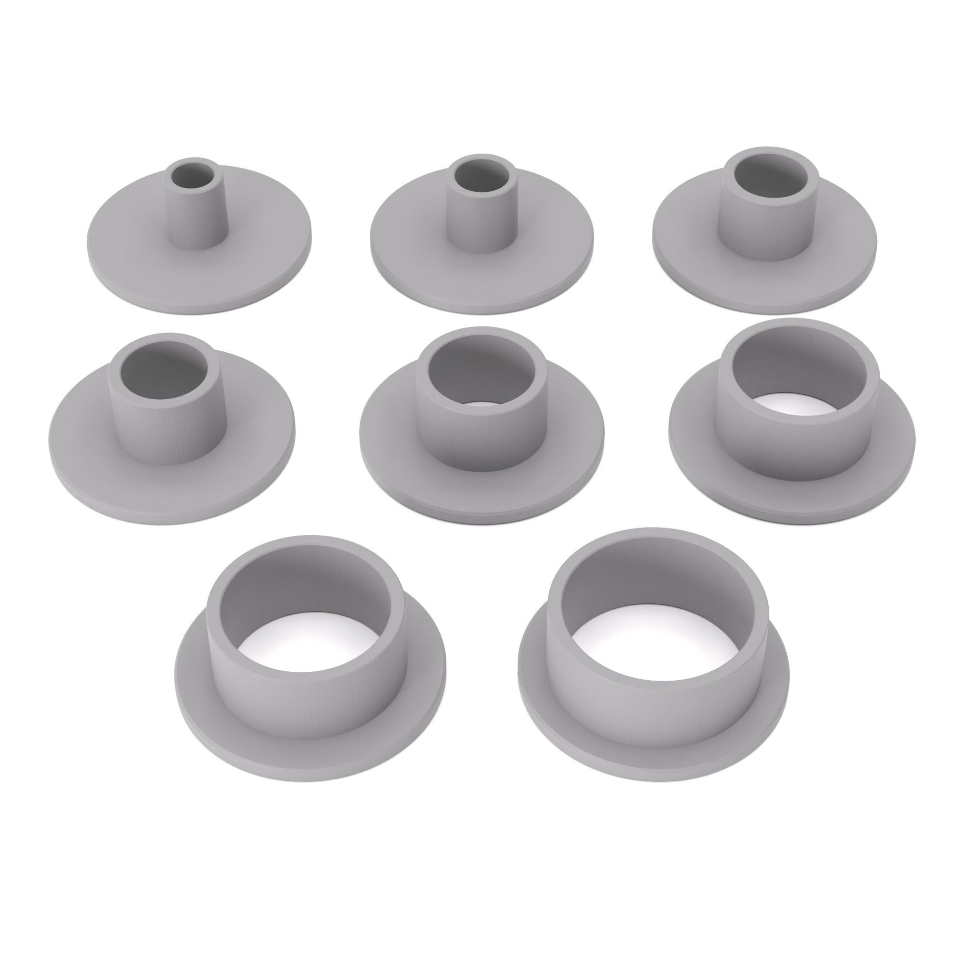 Kopierhülsen-Set passend für Makita Oberfräsen und Kantenfräsen | Kopierringe passend für Makita Fräsen - Typ C