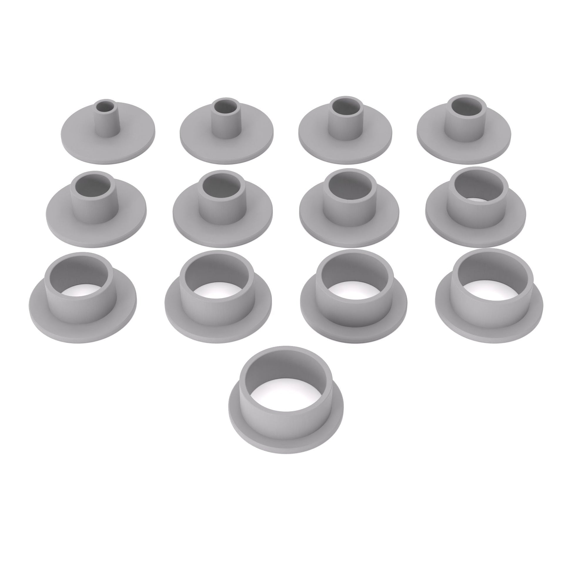 Kopierhülsen-Set passend für Makita Oberfräsen und Kantenfräsen | Kopierringe passend für Makita Fräsen - Typ C