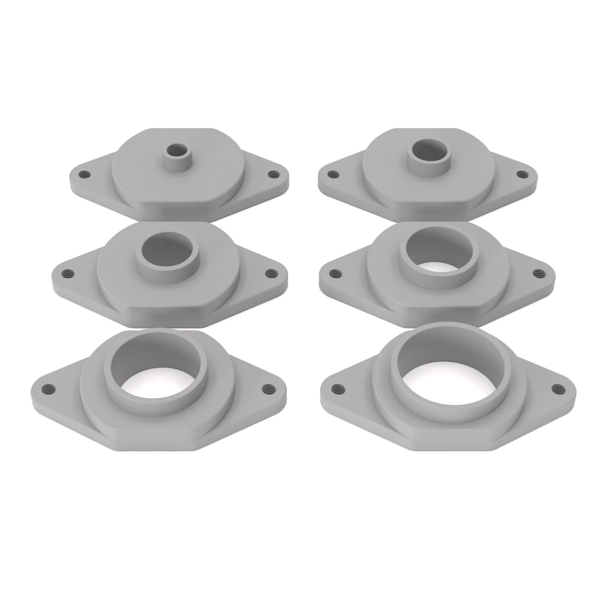 Kopierhülsen-Set passend für Metabo Oberfräsen und Kantenfräsen | Kopierringe passend für Metabo Fräsen - Typ A