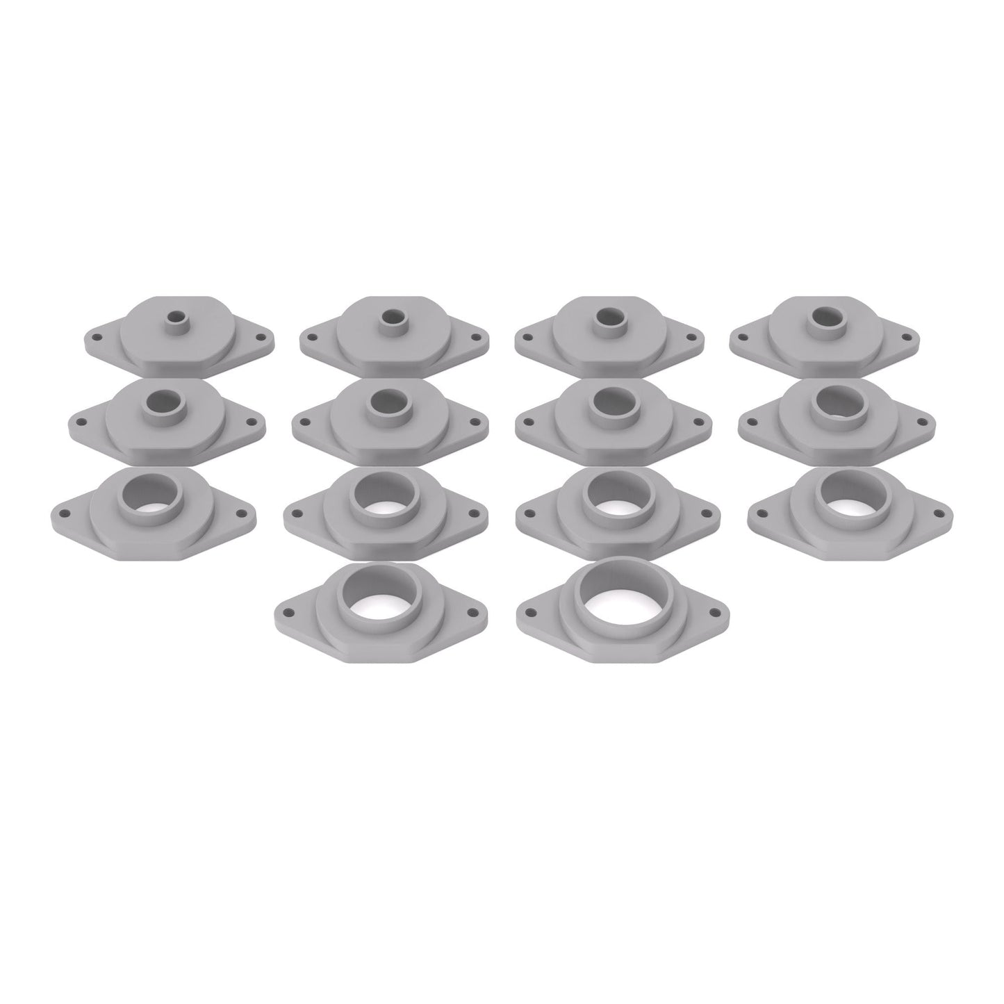 Kopierhülsen-Set passend für Metabo Oberfräsen und Kantenfräsen | Kopierringe passend für Metabo Fräsen - Typ A