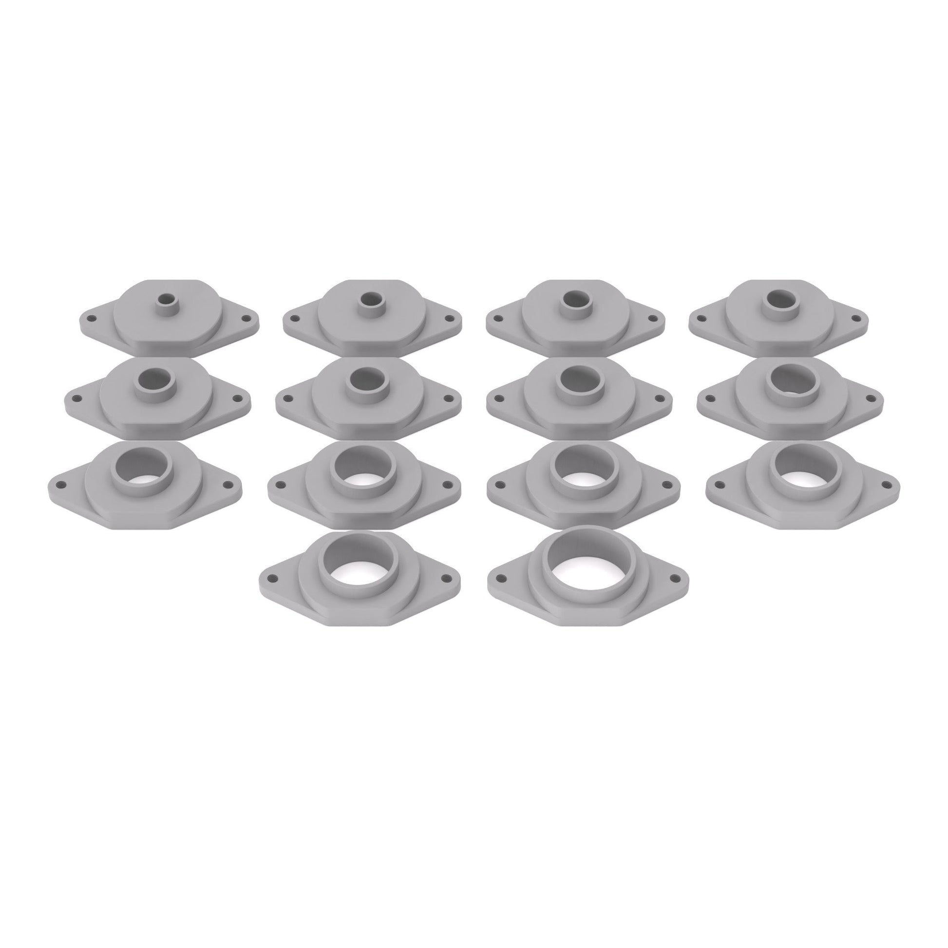 Kopierhülsen-Set passend für Metabo Oberfräsen und Kantenfräsen | Kopierringe passend für Metabo Fräsen - Typ A