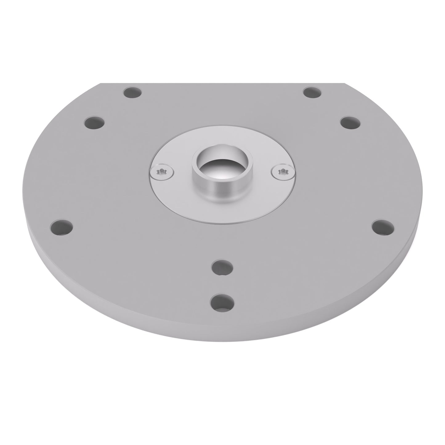 Grundplatte/Adapterplatte für Kopierhülsen passend für Bosch POF 1200 AE/1400 ACE | Gleitplatte passend für Bosch Oberfräsen