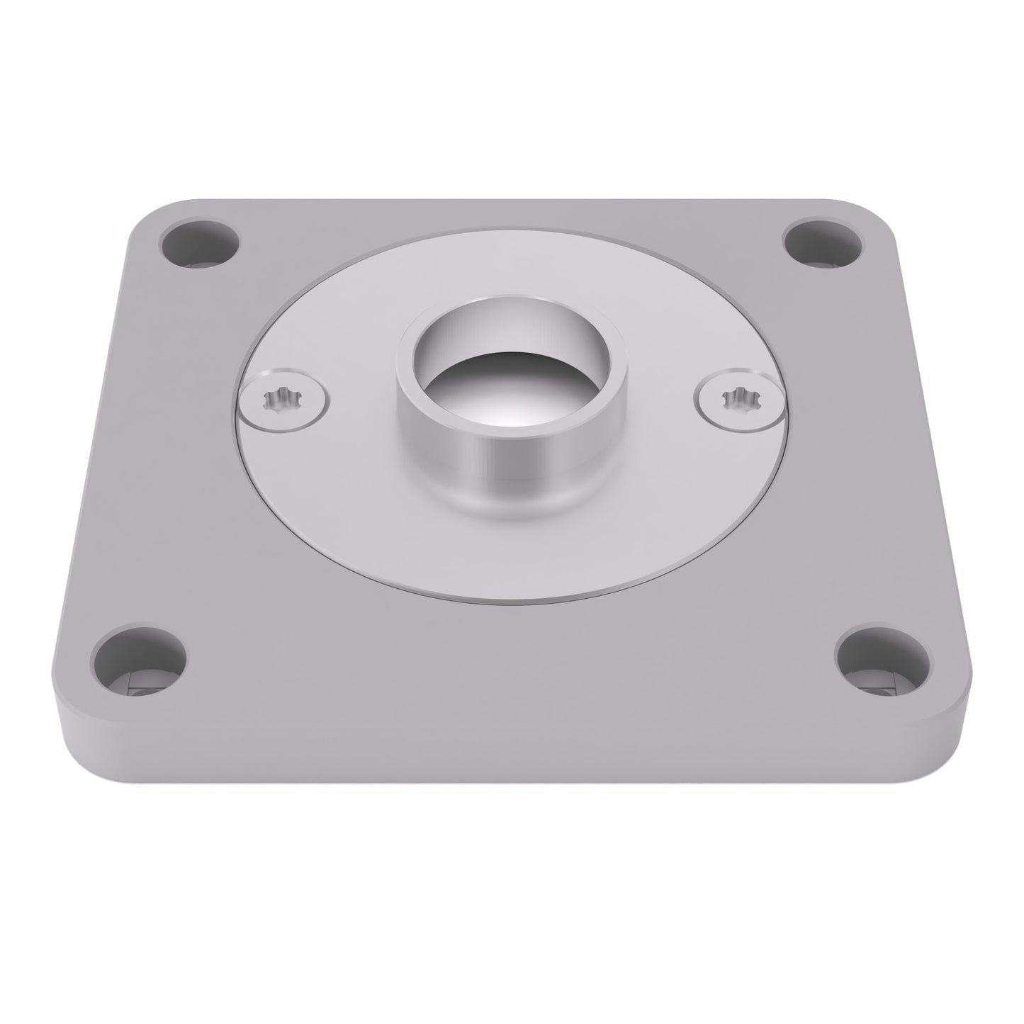 Grundplatte/Adapterplatte für Kopierhülsen passend für Bosch GLF 55-6 | Gleitplatte passend für Bosch Kantenfräsen