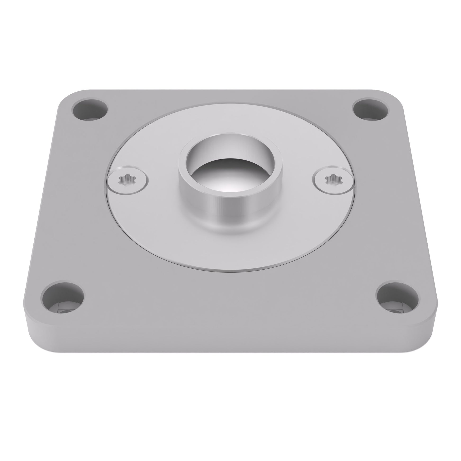 Grundplatte/Adapterplatte für Kopierhülsen passend für Bosch GLF 55-6 | Gleitplatte passend für Bosch Kantenfräsen