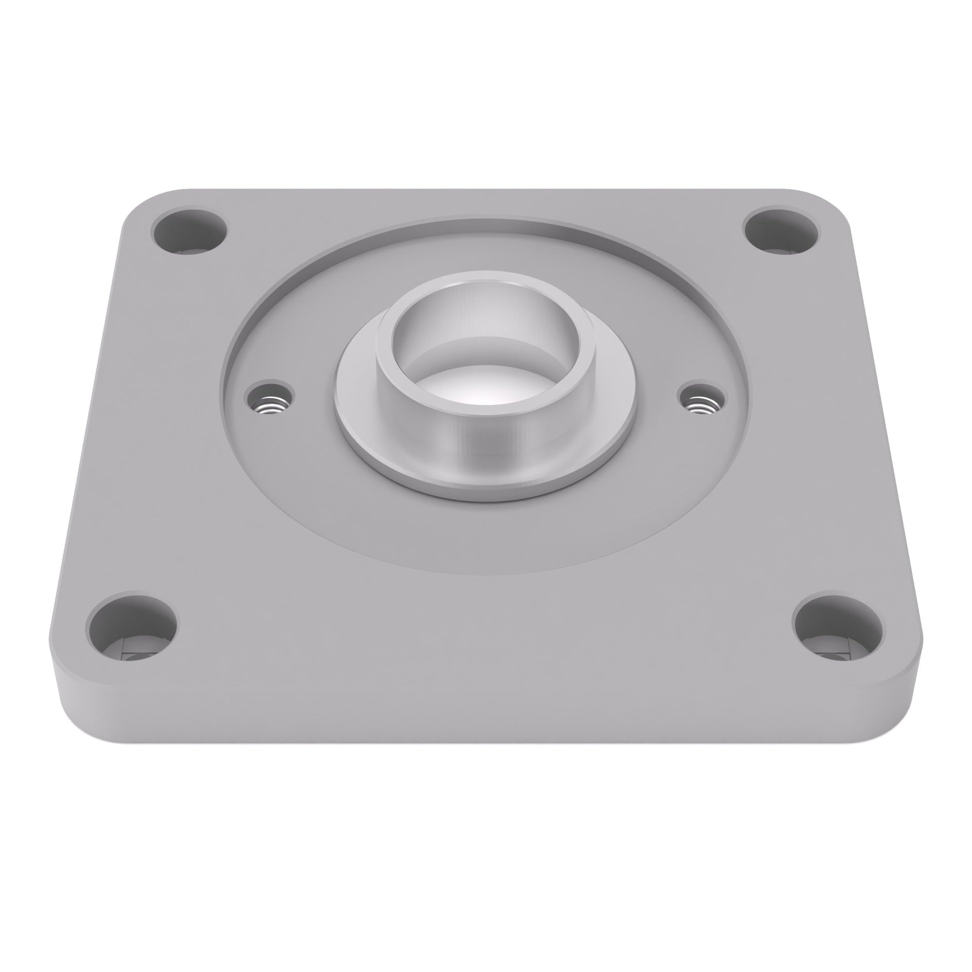 Grundplatte/Adapterplatte für Kopierhülsen passend für Bosch GLF 55-6 | Gleitplatte passend für Bosch Kantenfräsen