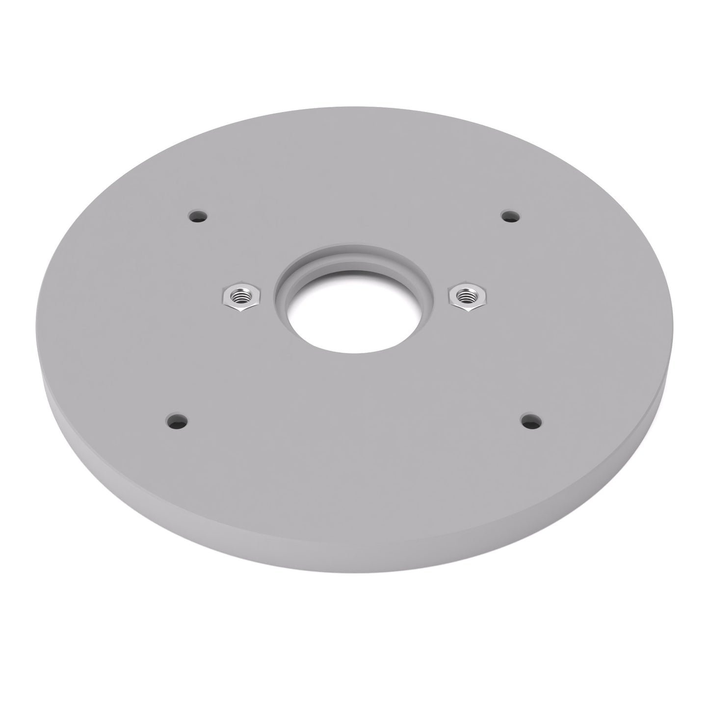 Grundplatte/Adapterplatte XL-Version für Kopierhülsen passend für Bosch AdvancedTrimRouter 18V-8 | Vergrößerte Gleitplatte passend für Bosch Kantenfräsen