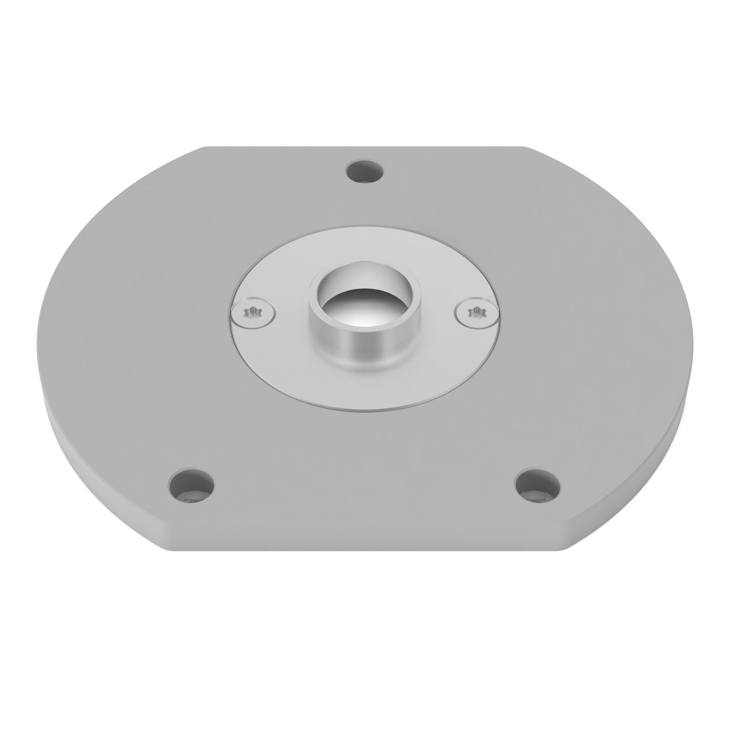 Grundplatte/Adapterplatte für Kopierhülsen passend für Bosch AdvancedTrimRouter 18V-8 Taucheinheit | Gleitplatte passend für Bosch Oberfräsen