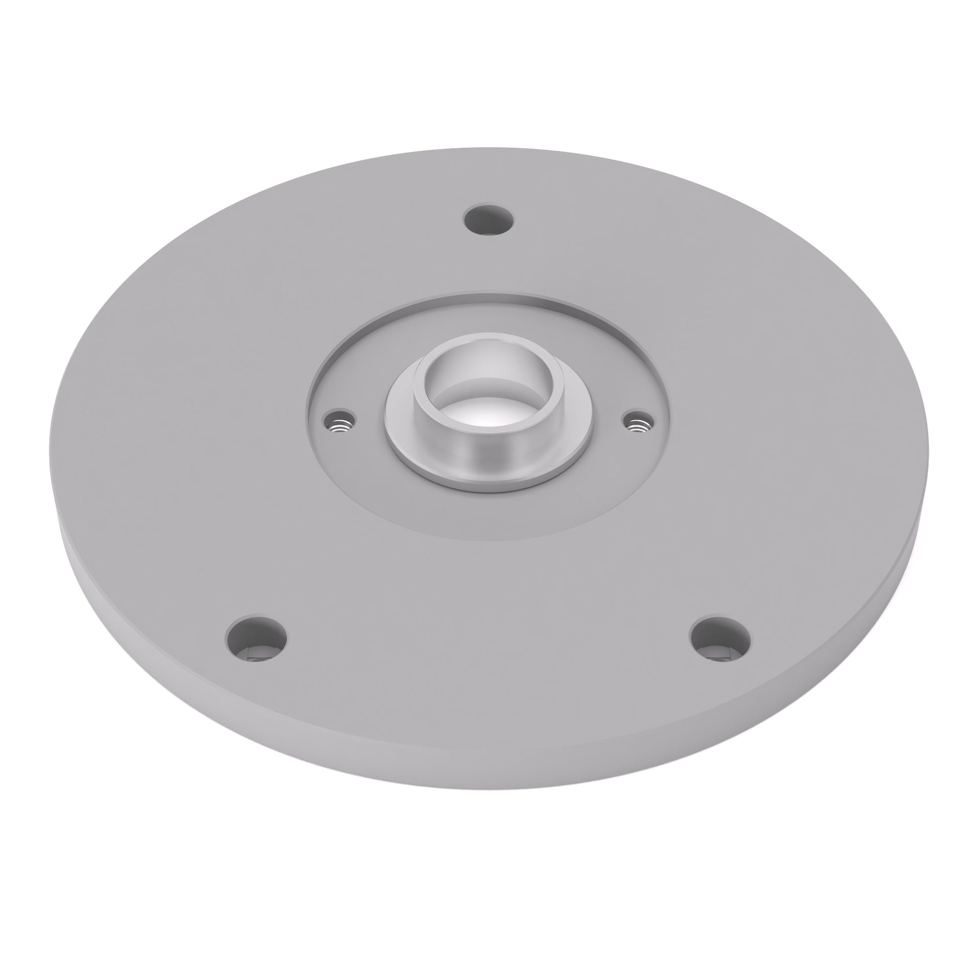 Grundplatte/Adapterplatte XL-Version für Kopierhülsen passend für Bosch AdvancedTrimRouter 18V-8 Taucheinheit | Vergrößerte Gleitplatte passend für Bosch Oberfräsen