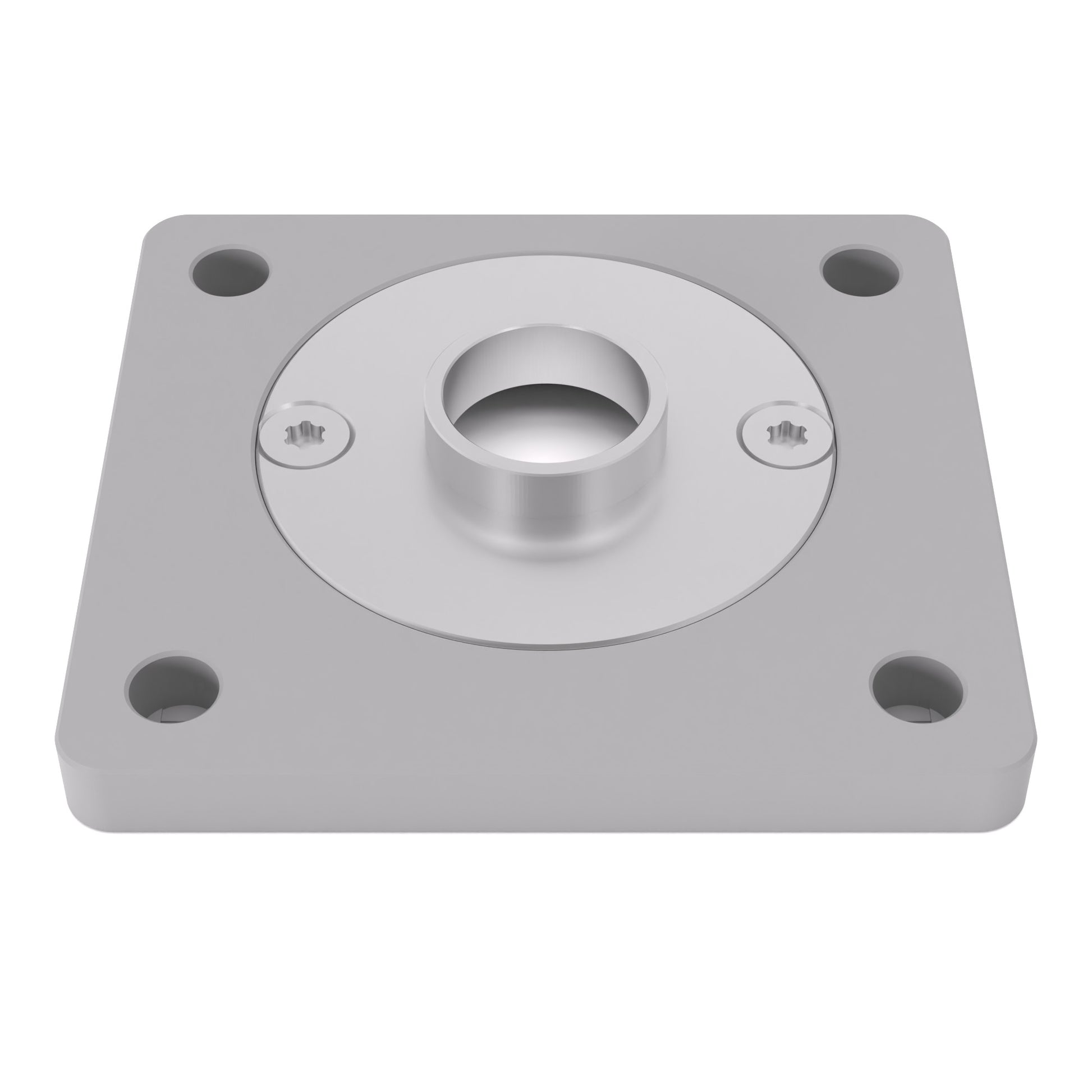 Grundplatte/Adapterplatte für Kopierhülsen passend für Metabo FM 500-6 | Gleitplatte passend für Metabo Kantenfräsen