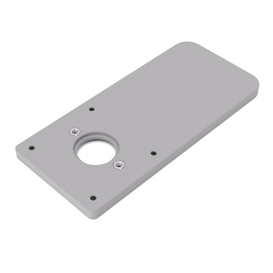 Grundplatte/Adapterplatte XL-Version für Kopierhülsen passend für Metabo FM 500-6 | Vergrößerte Gleitplatte passend für Metabo Kantenfräsen