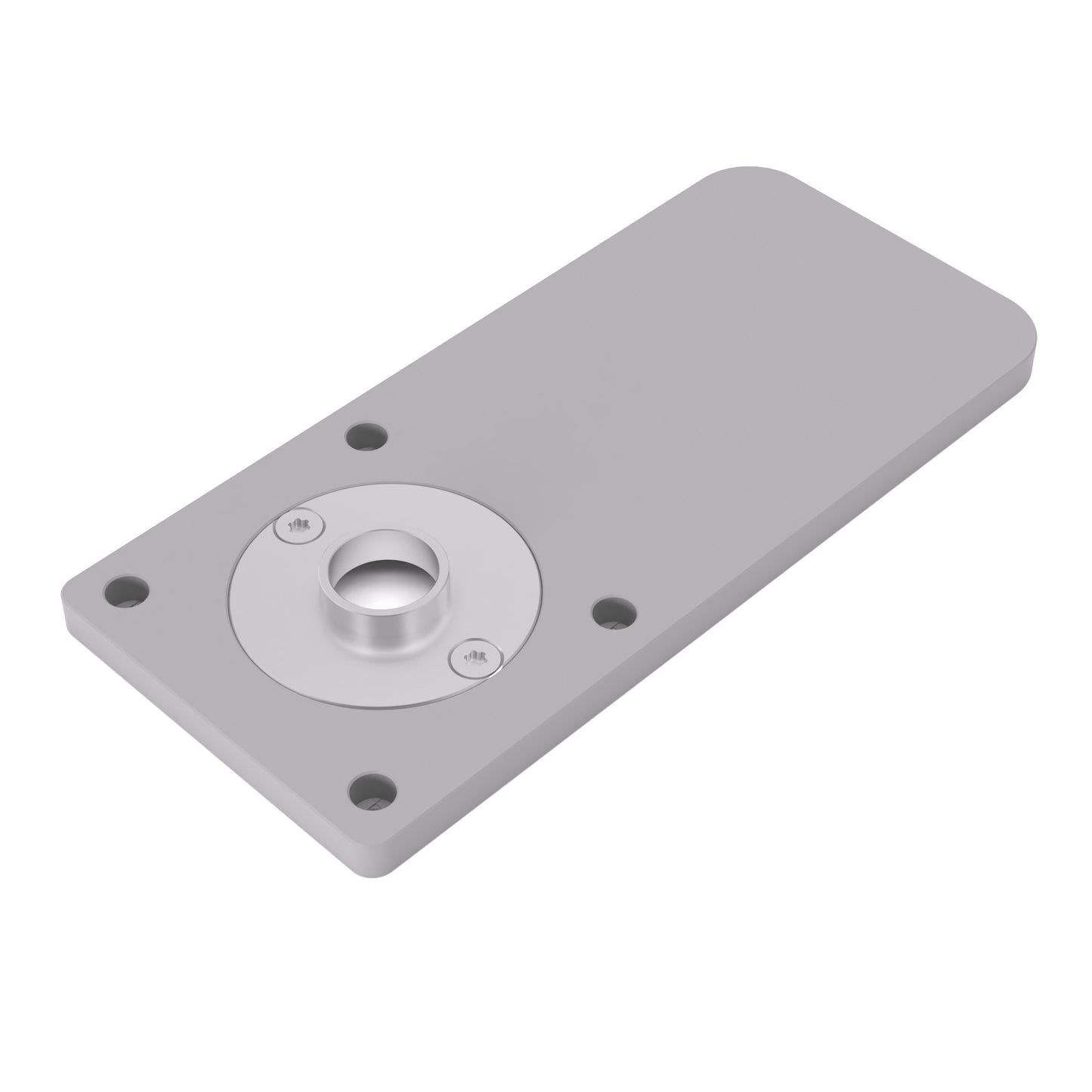Grundplatte/Adapterplatte XL-Version für Kopierhülsen passend für Metabo FM 500-6 | Vergrößerte Gleitplatte passend für Metabo Kantenfräsen